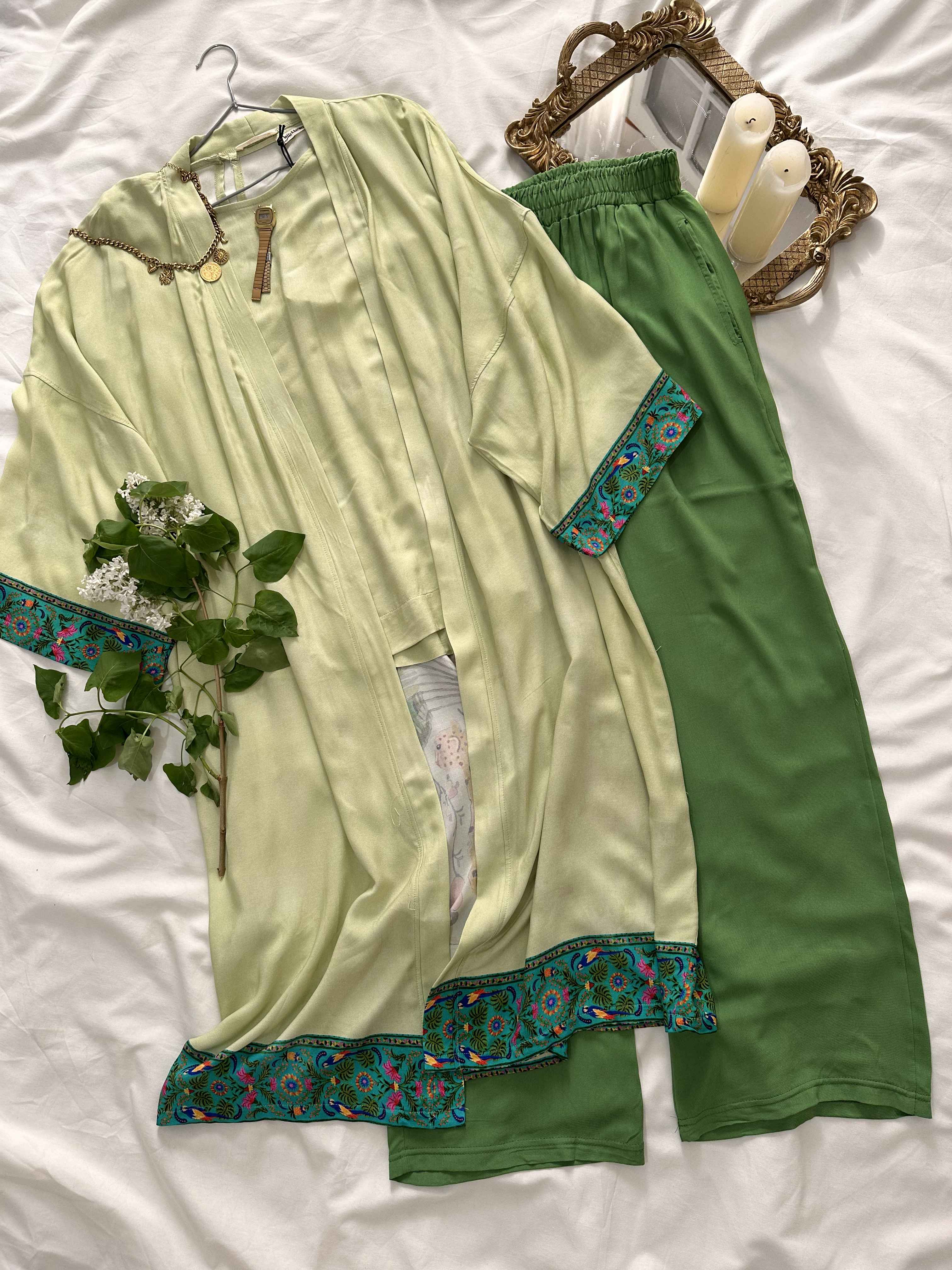 3pcs boho dos dessiné 