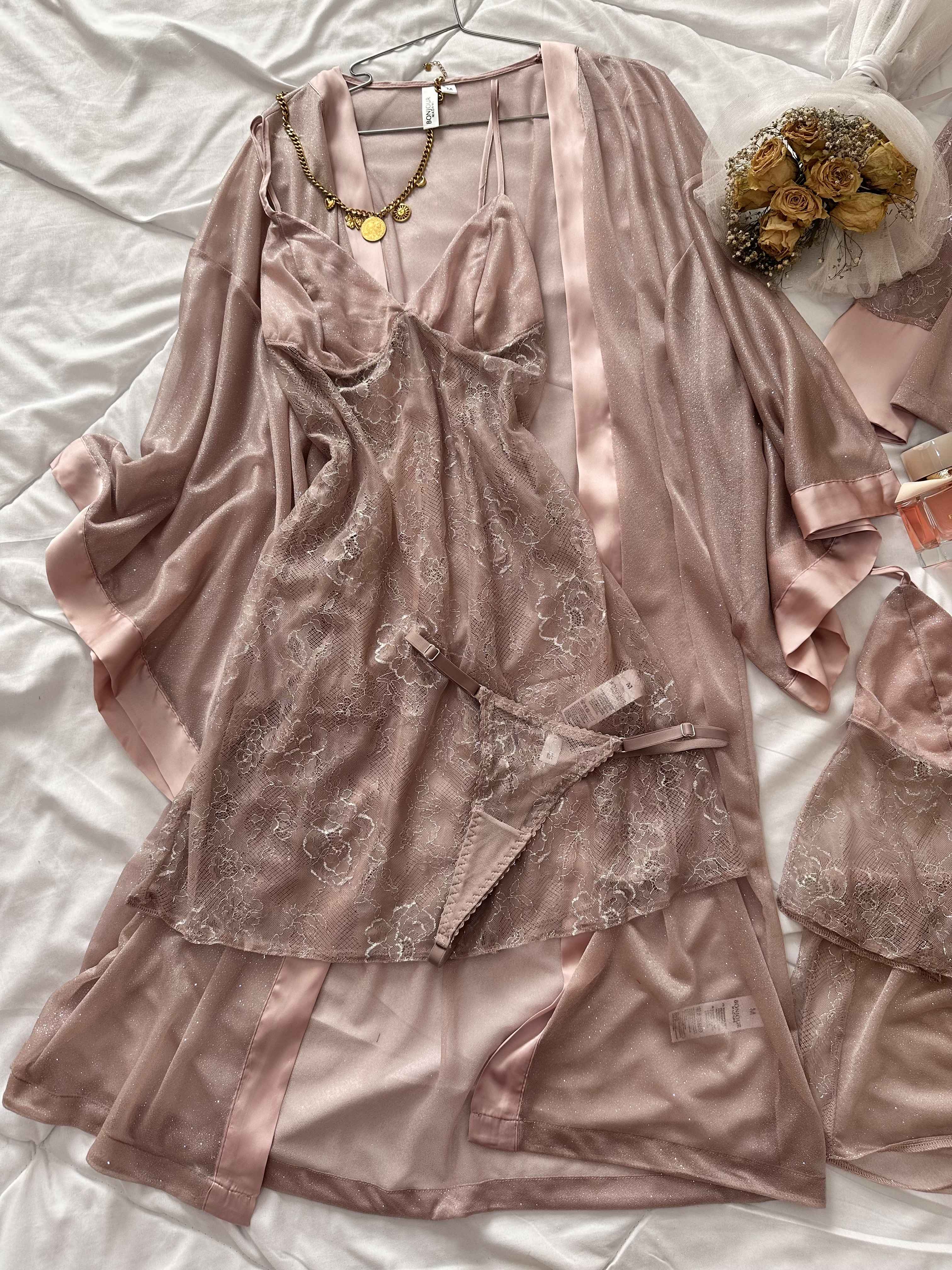 bridal set bonjour rose*blnc (7 pieces) 