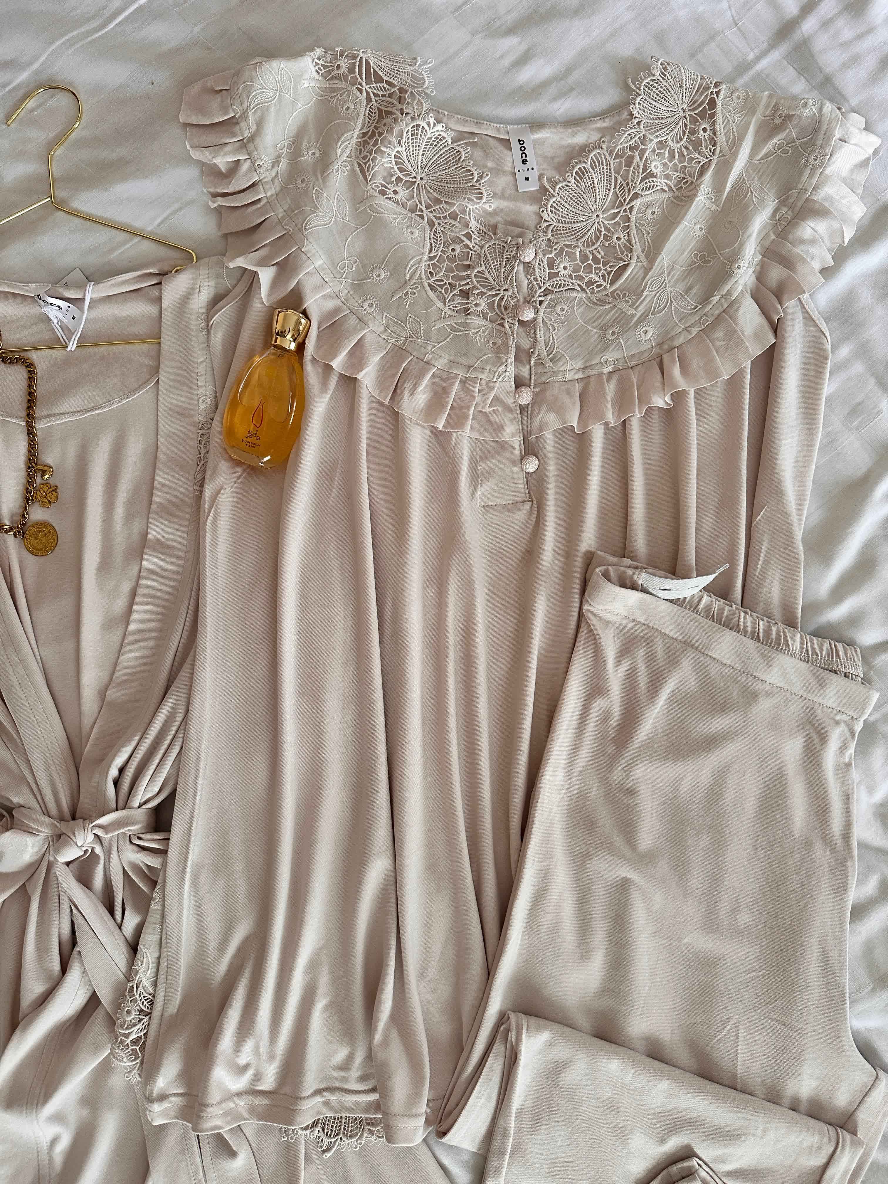Ensemble 3pcs guippure 