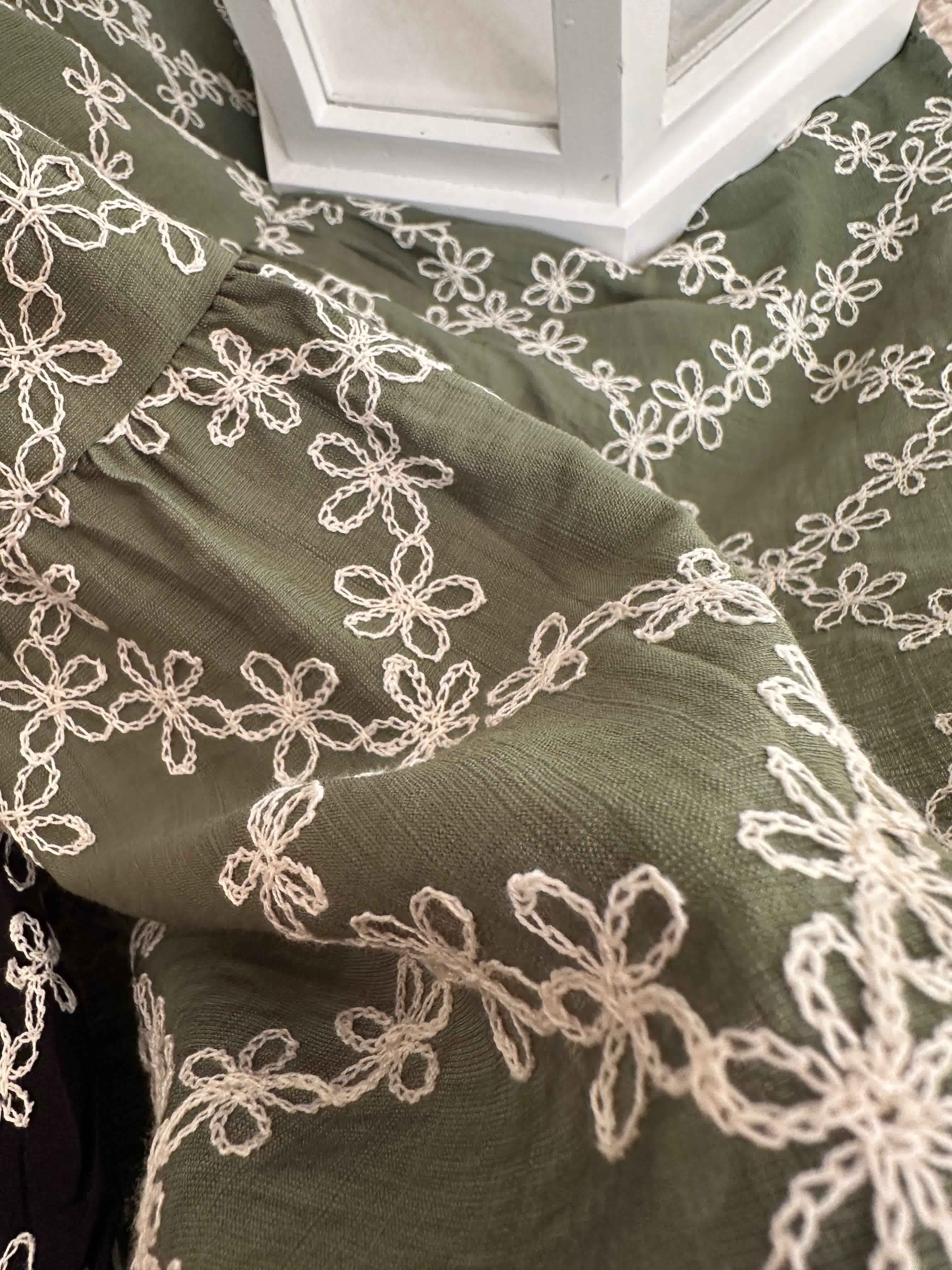 robe broderie blanche 