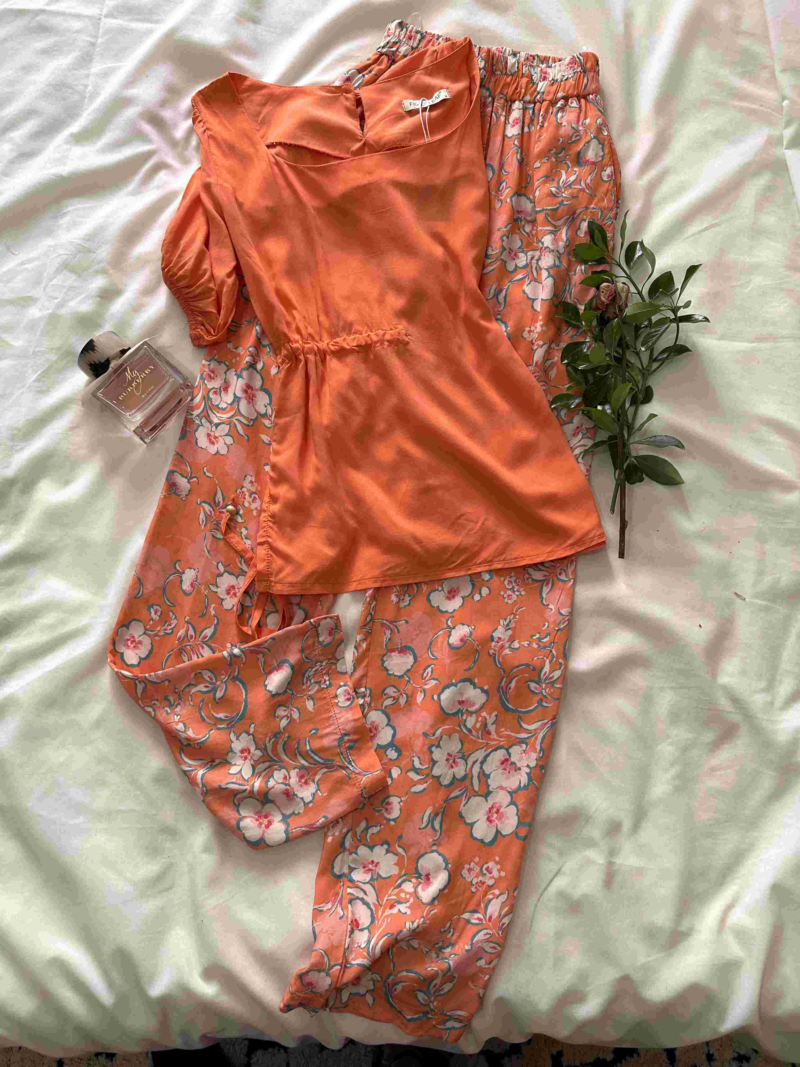 Pyjama fig leaf orange