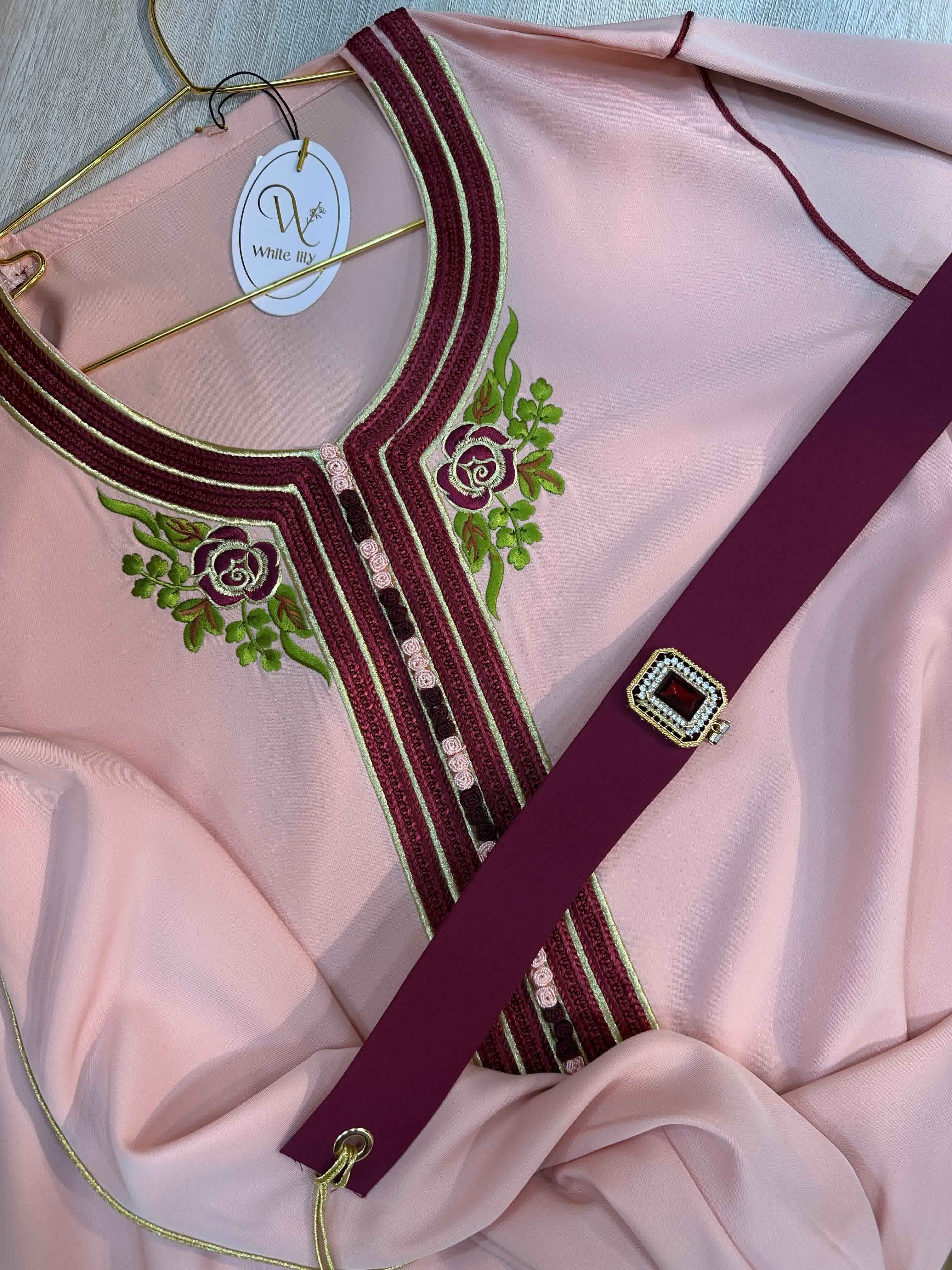 Caftan Kashma fleuri 2 