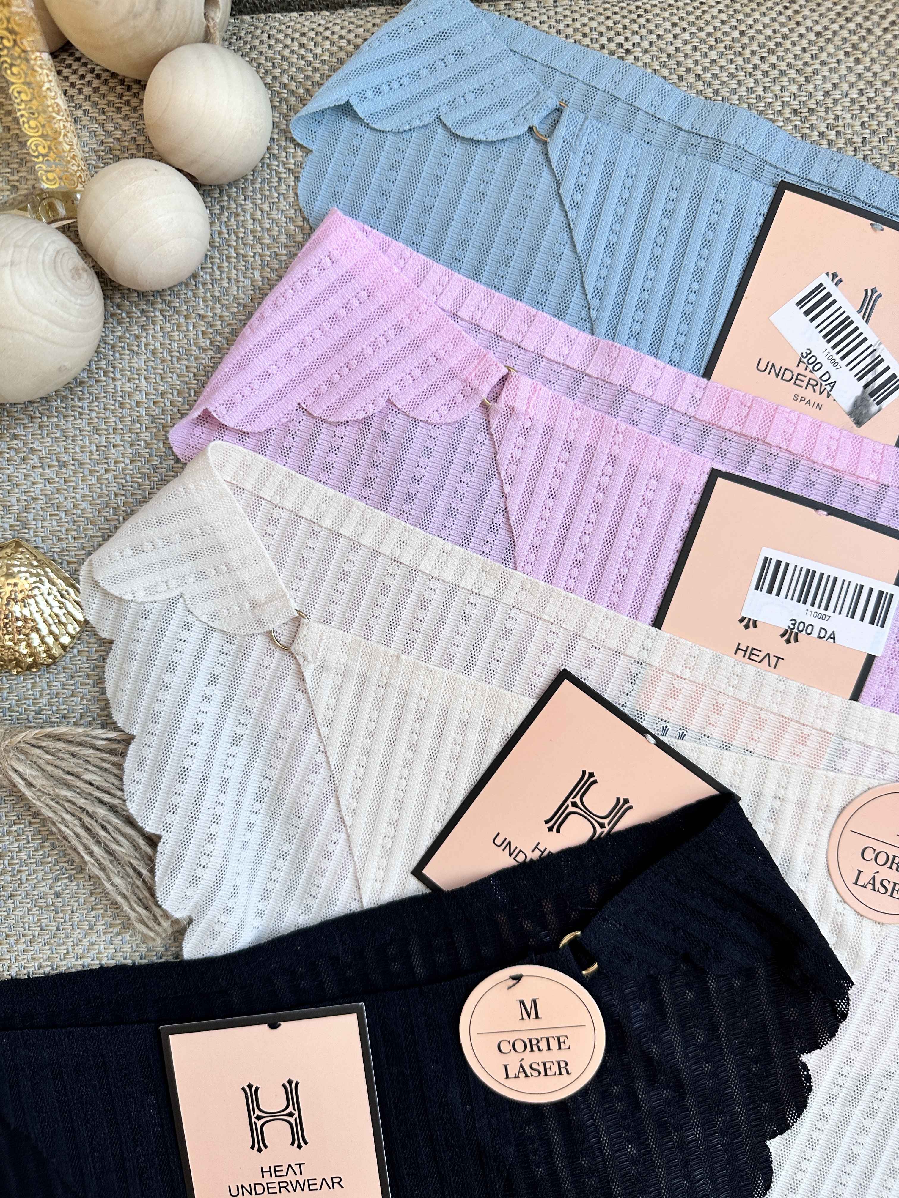 Culotte dentelle rond 