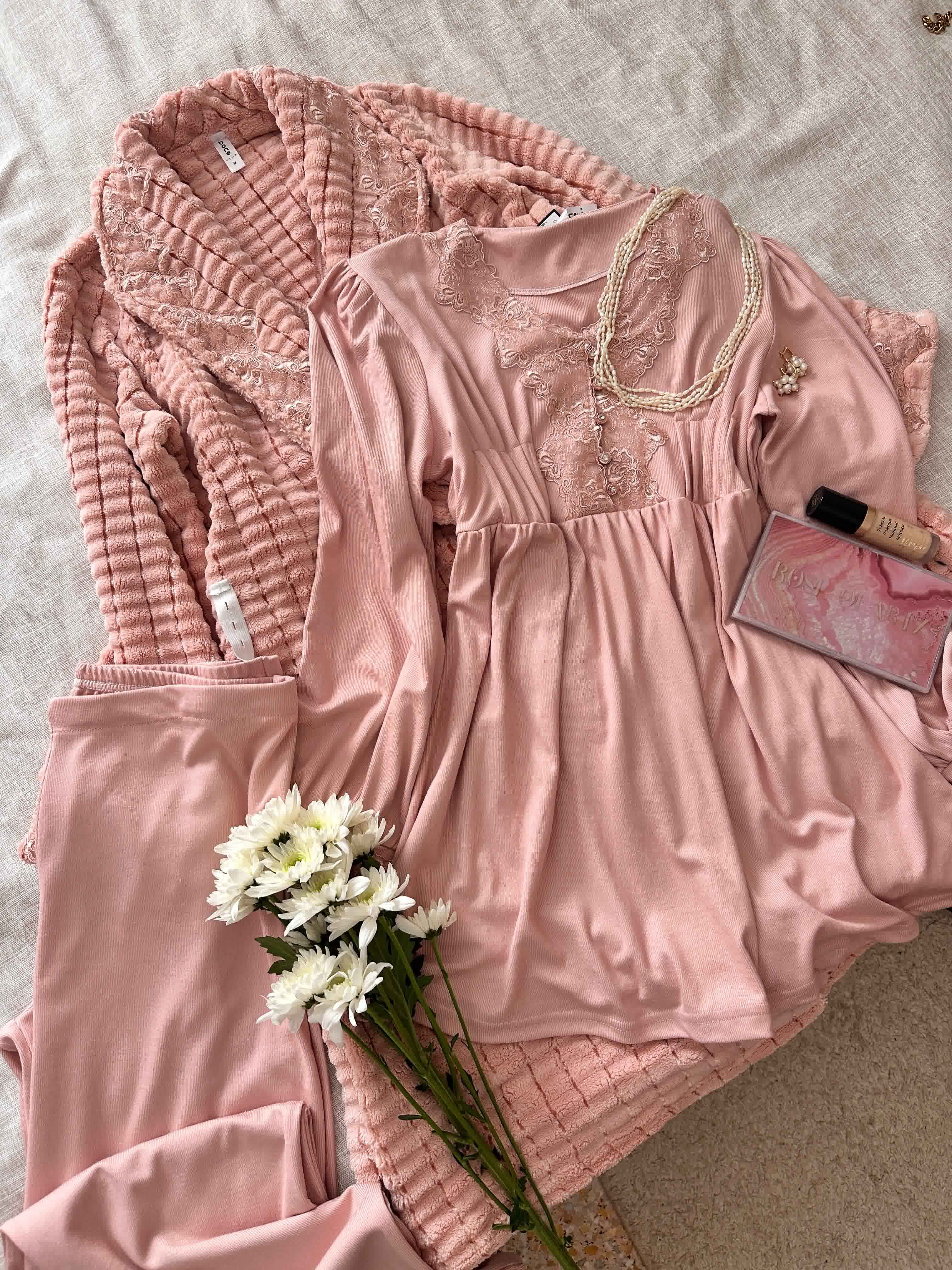 3 pieces Bone polaire 