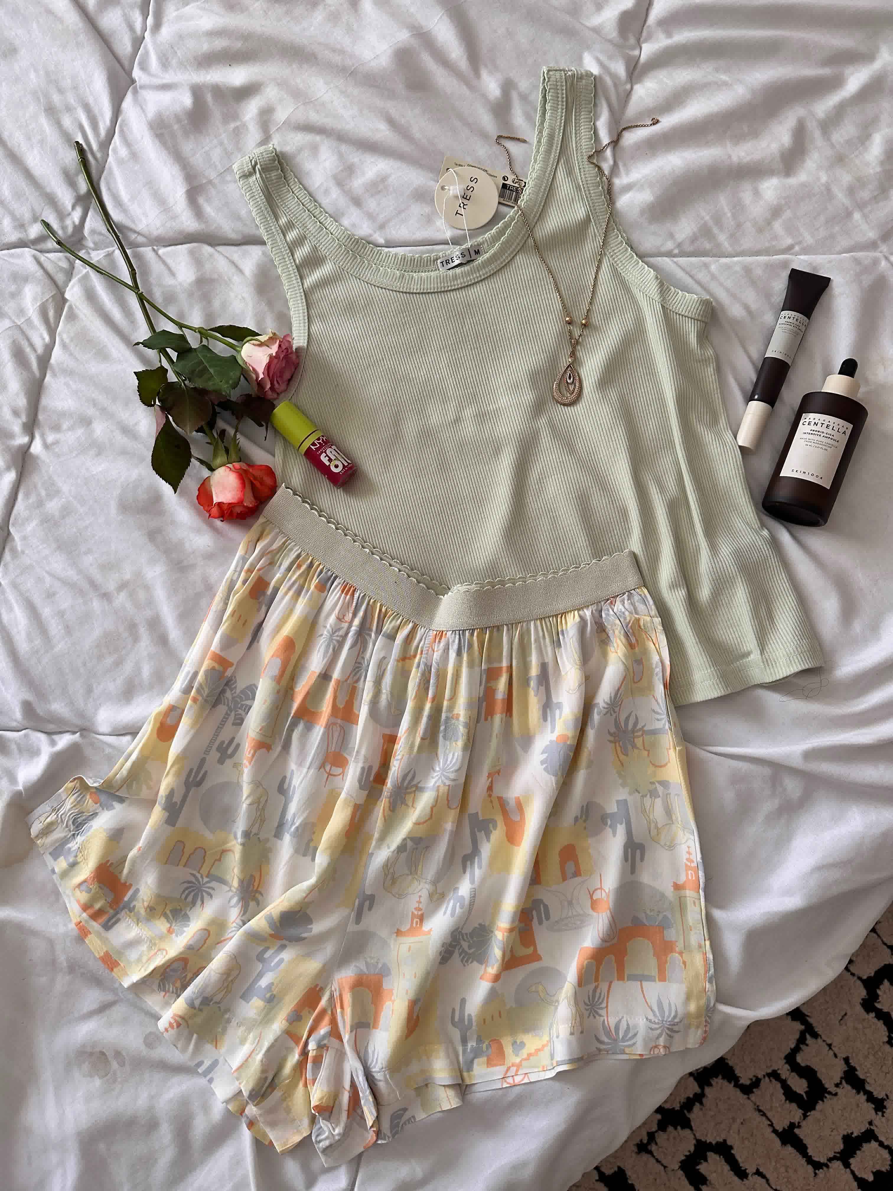 Pyjama short tress cactus 