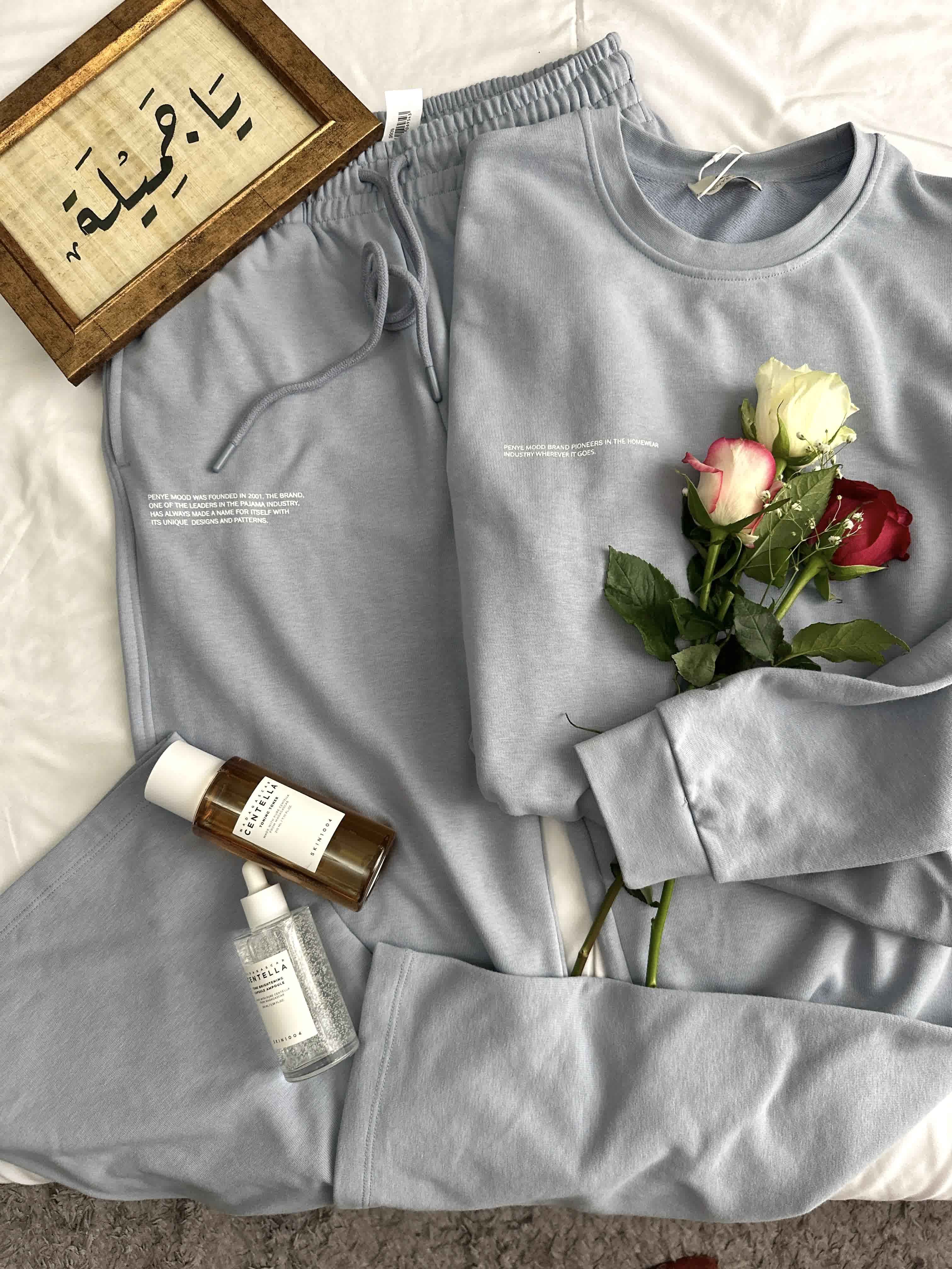 Homewear penyemood Bleu clair 