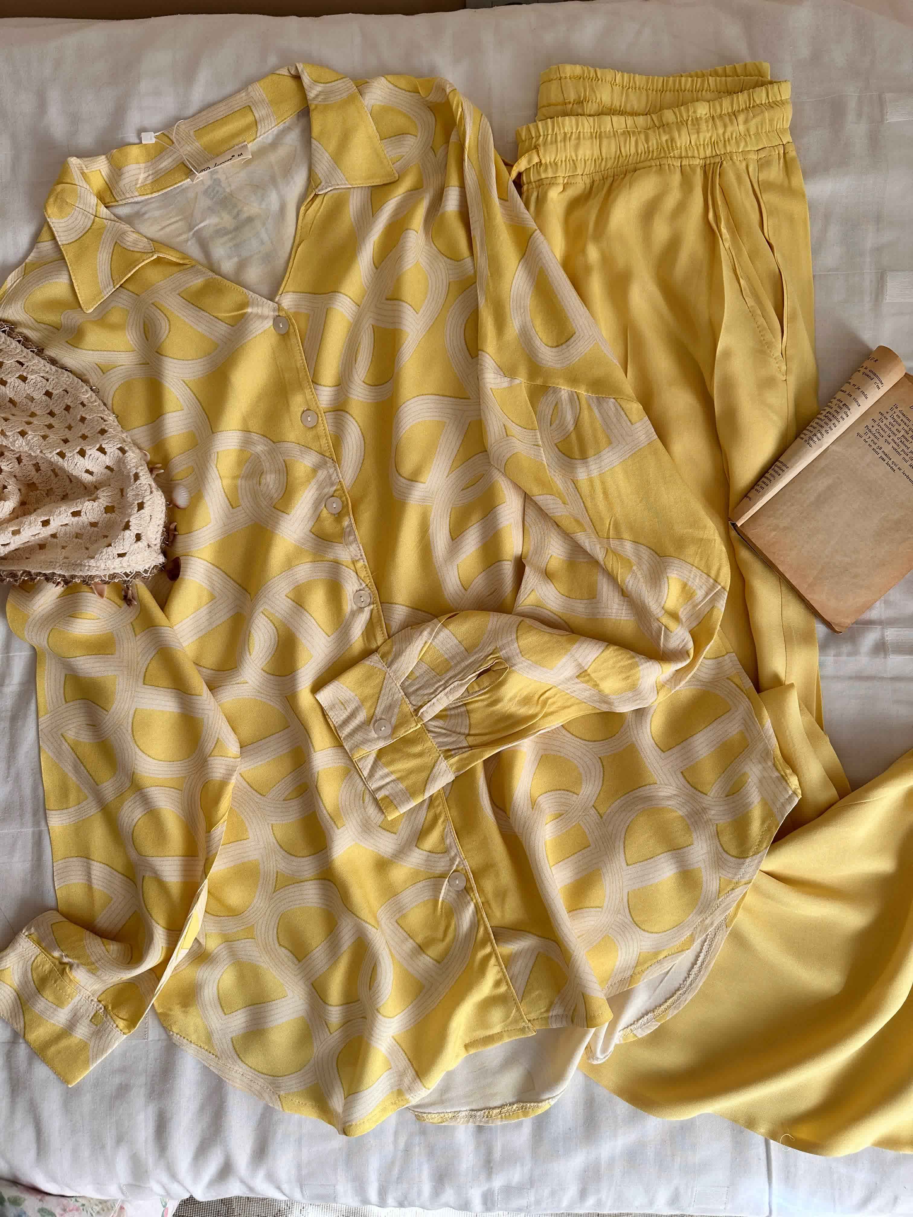 Homewear Jaune à manche 