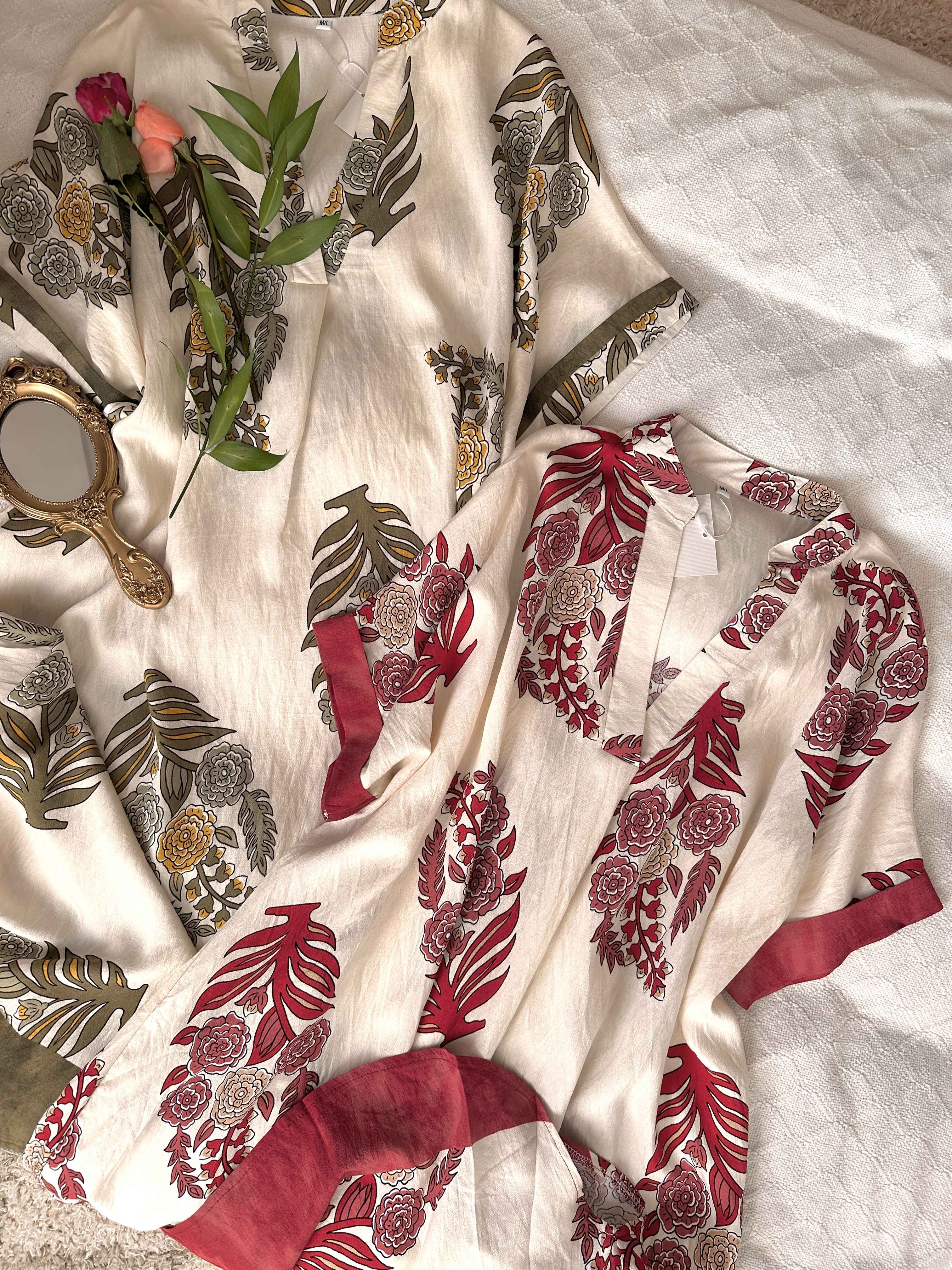 Robe BZD Fleuri 