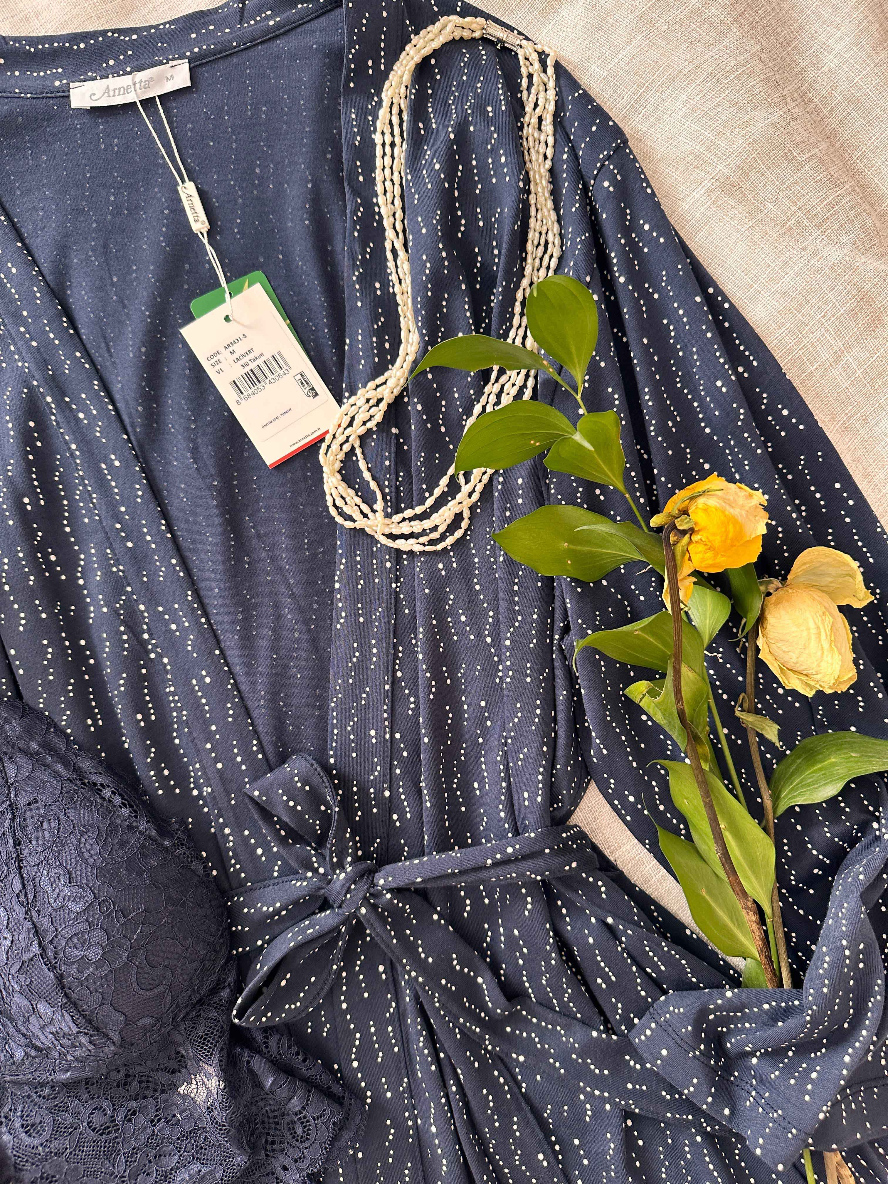 Ensemble 3pcs Arnetta bleu nuit 