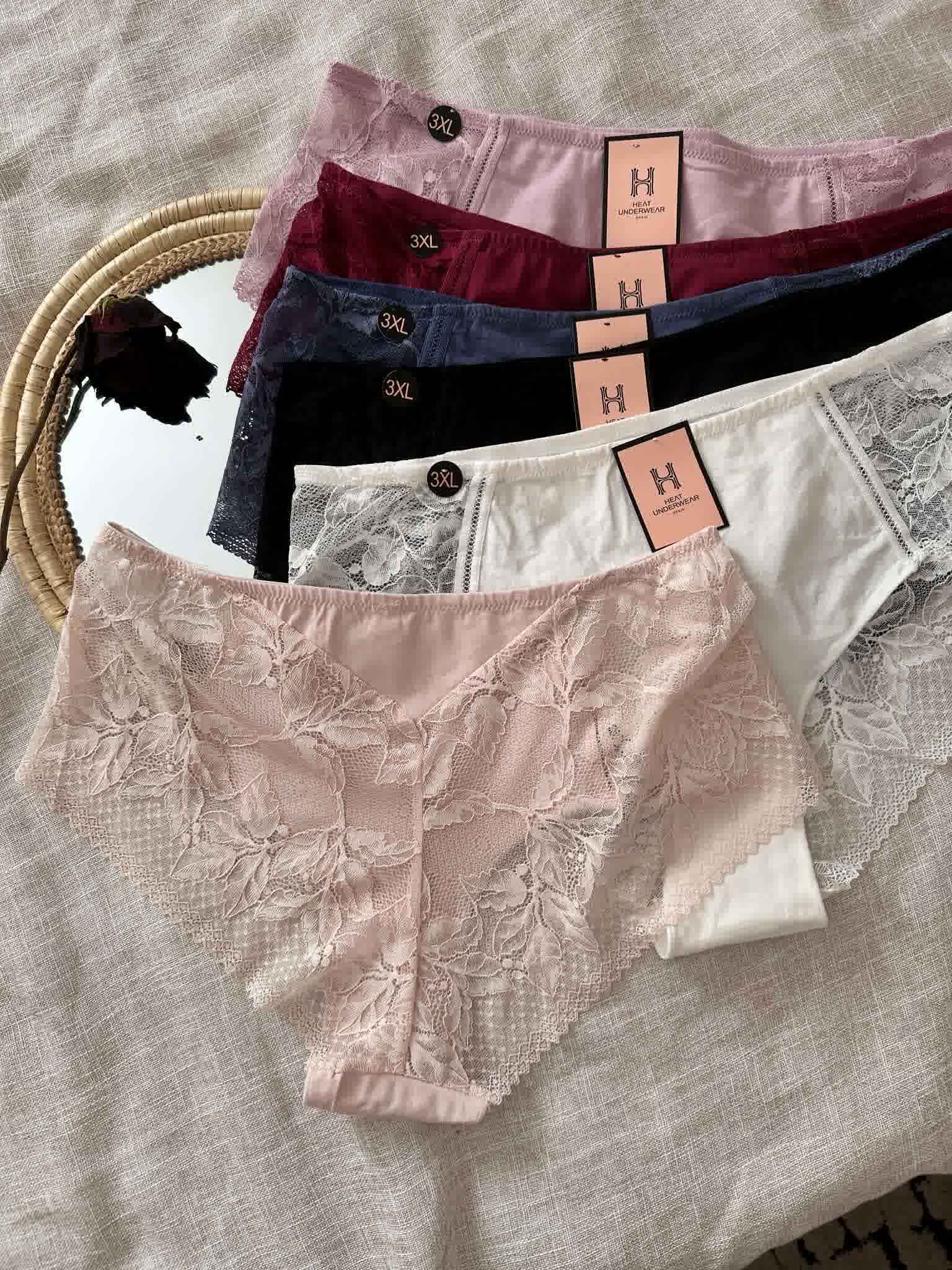 Slip H dentelle grandes tailles 