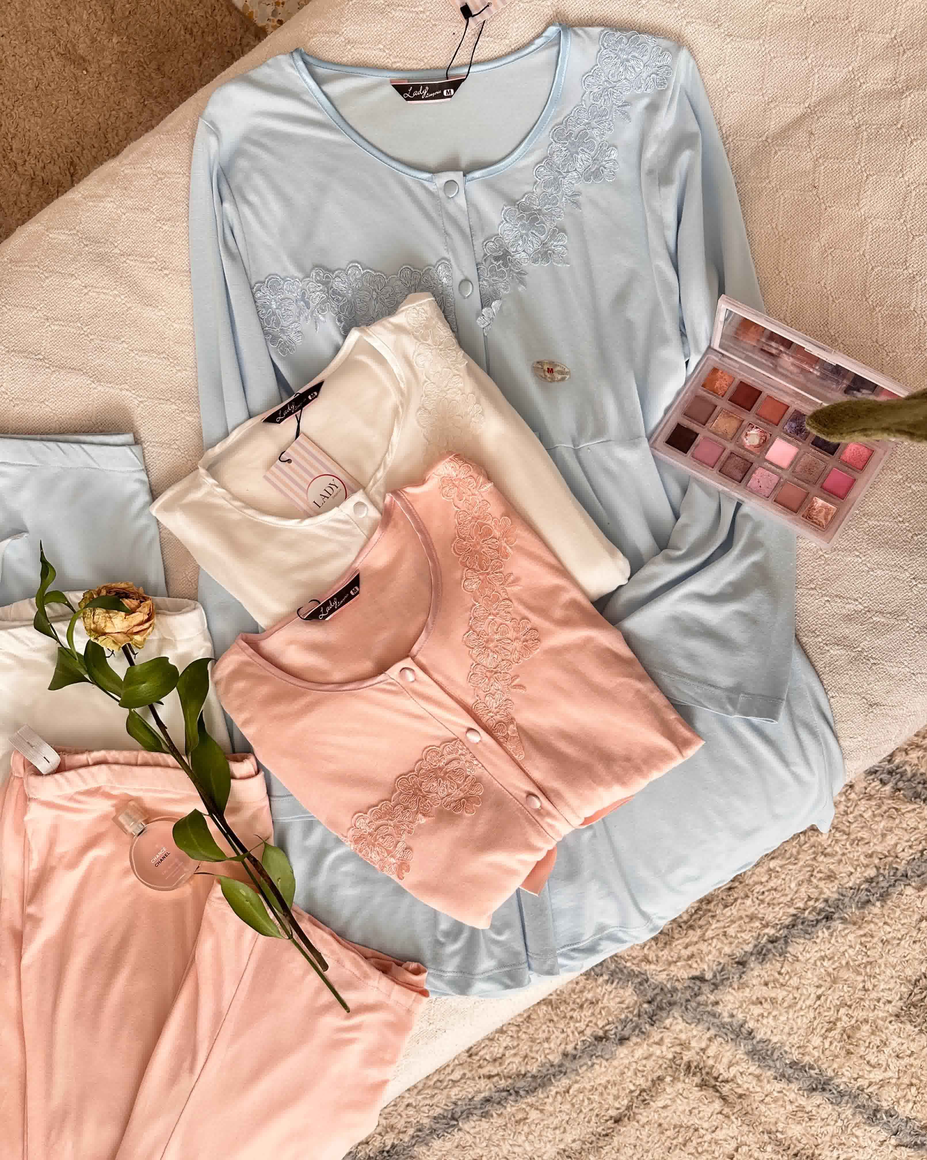 Pyjama Lady femmes enceintes transparent