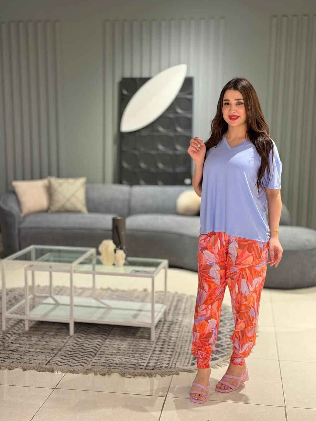 pyj nautica bleu/orange 