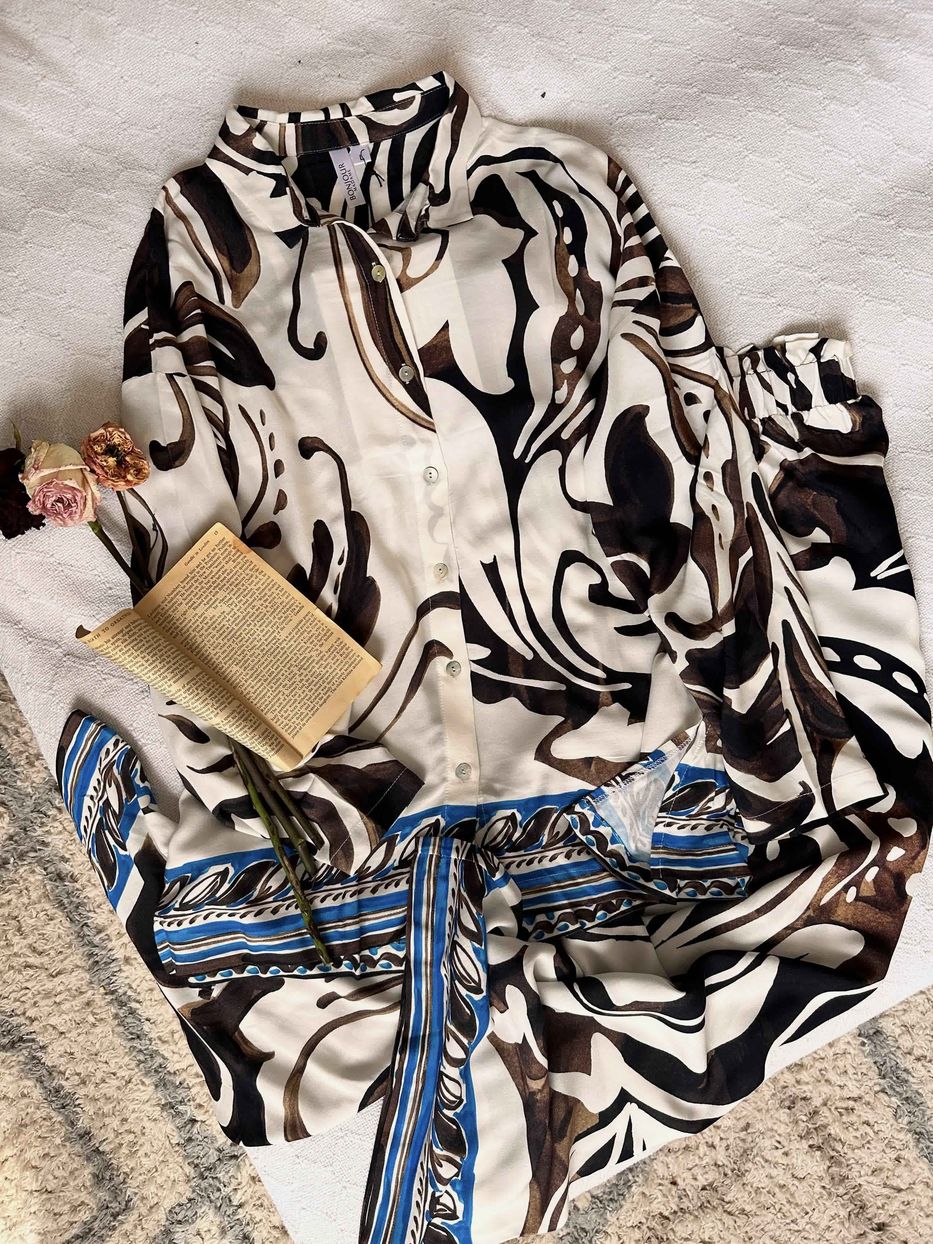 Homewear bonjour zébra 