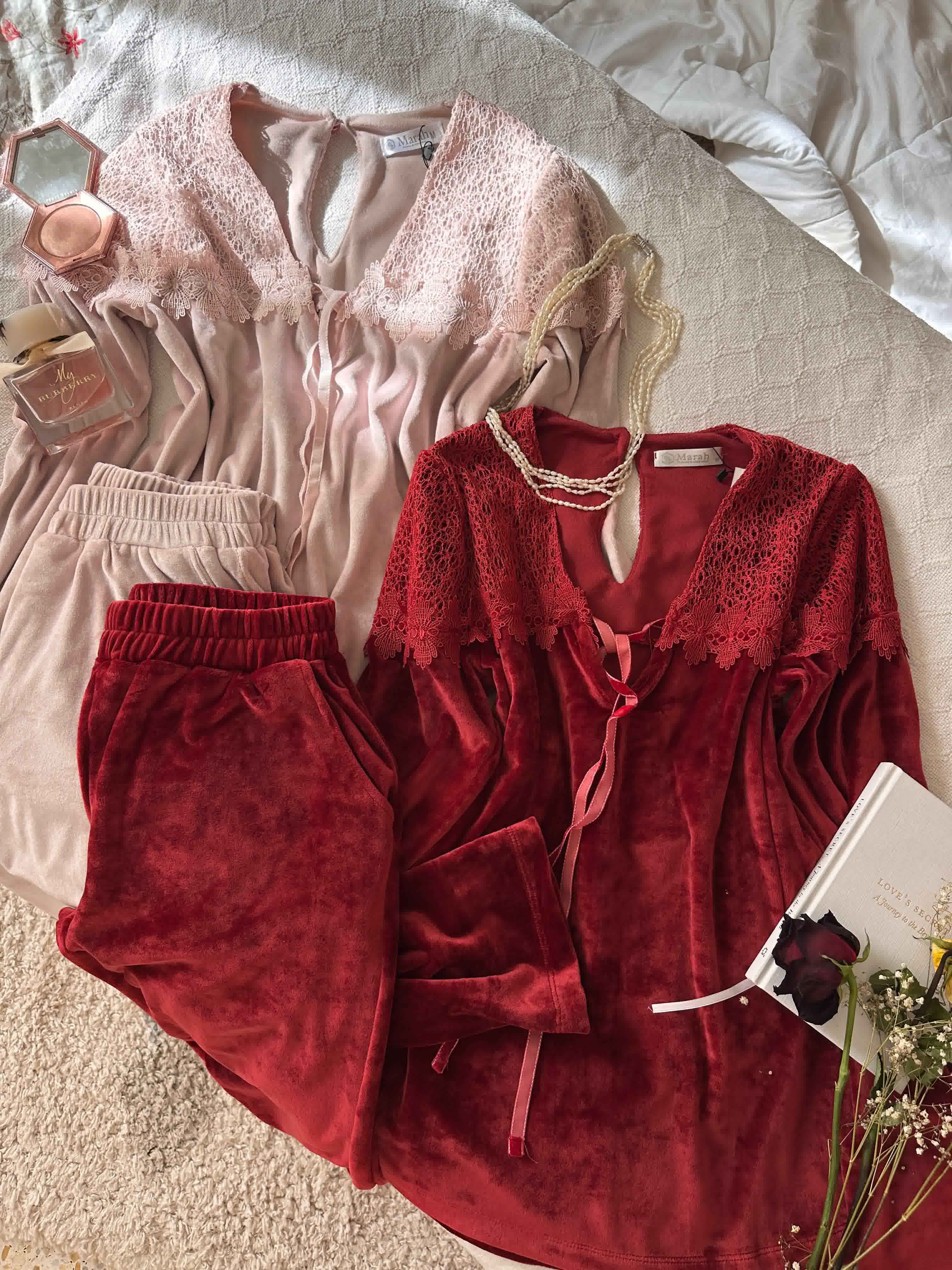 Homewear Marah guippure 