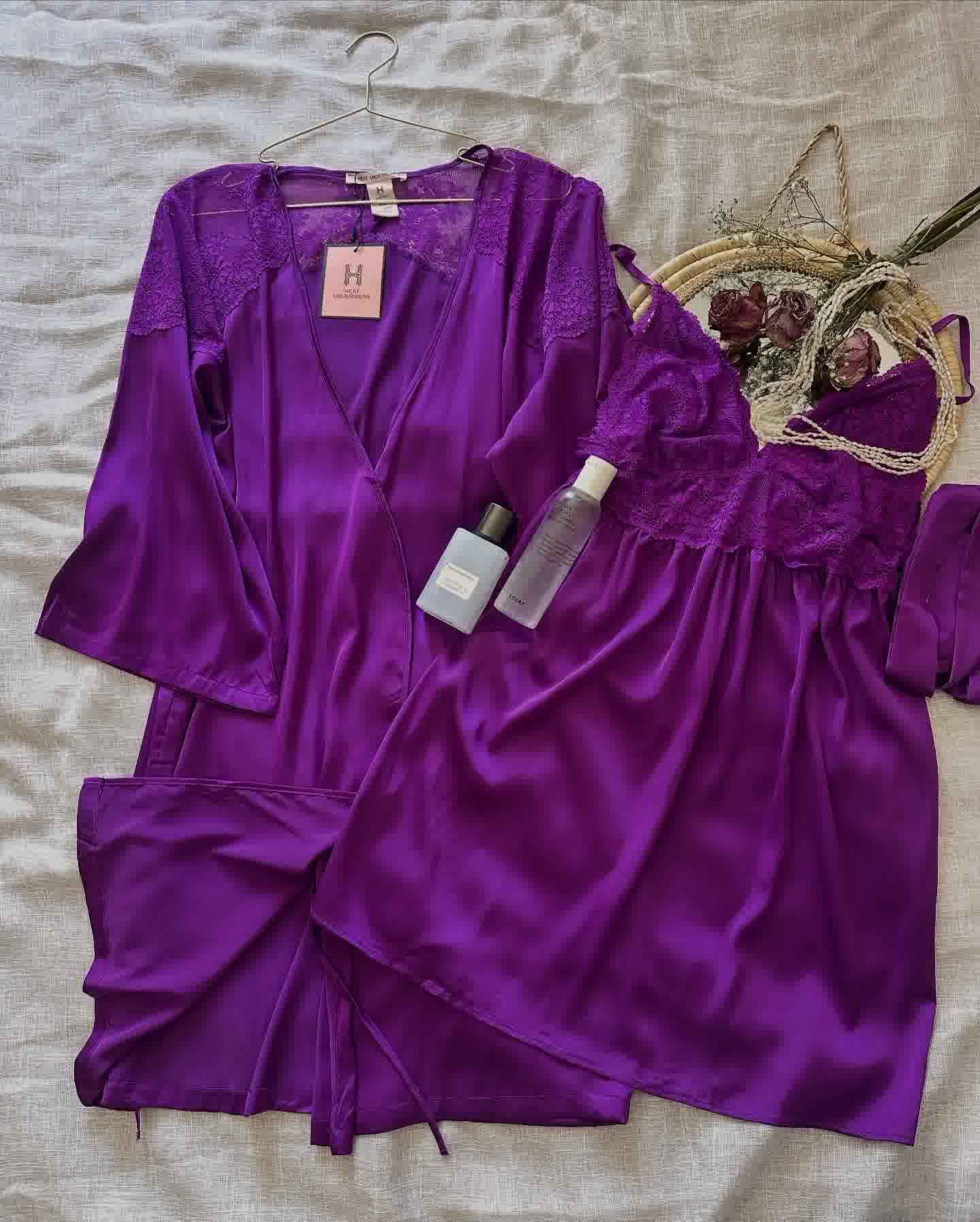 Deshabillé H poitrine dentelle 