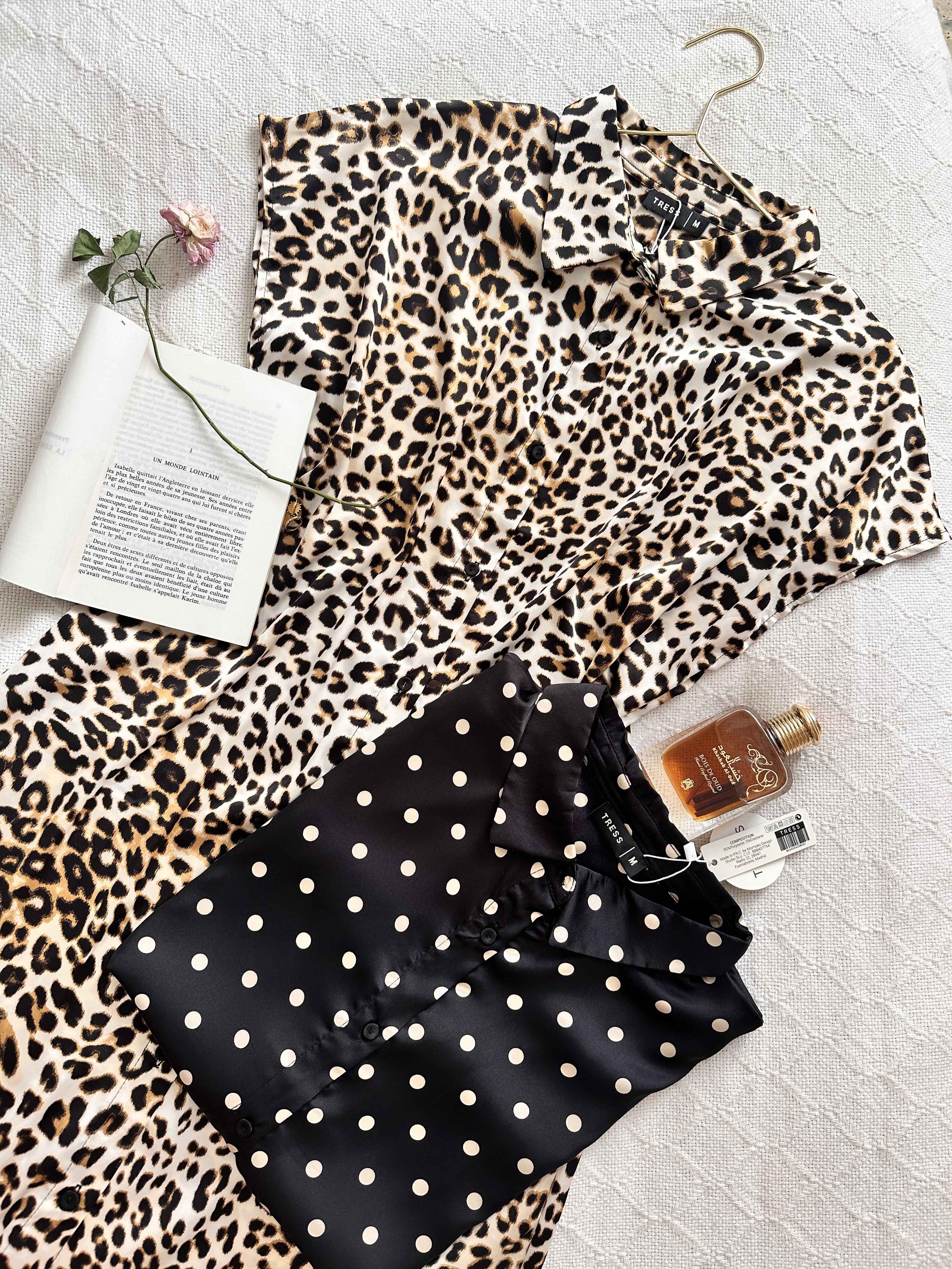 robe leopard / asperine 