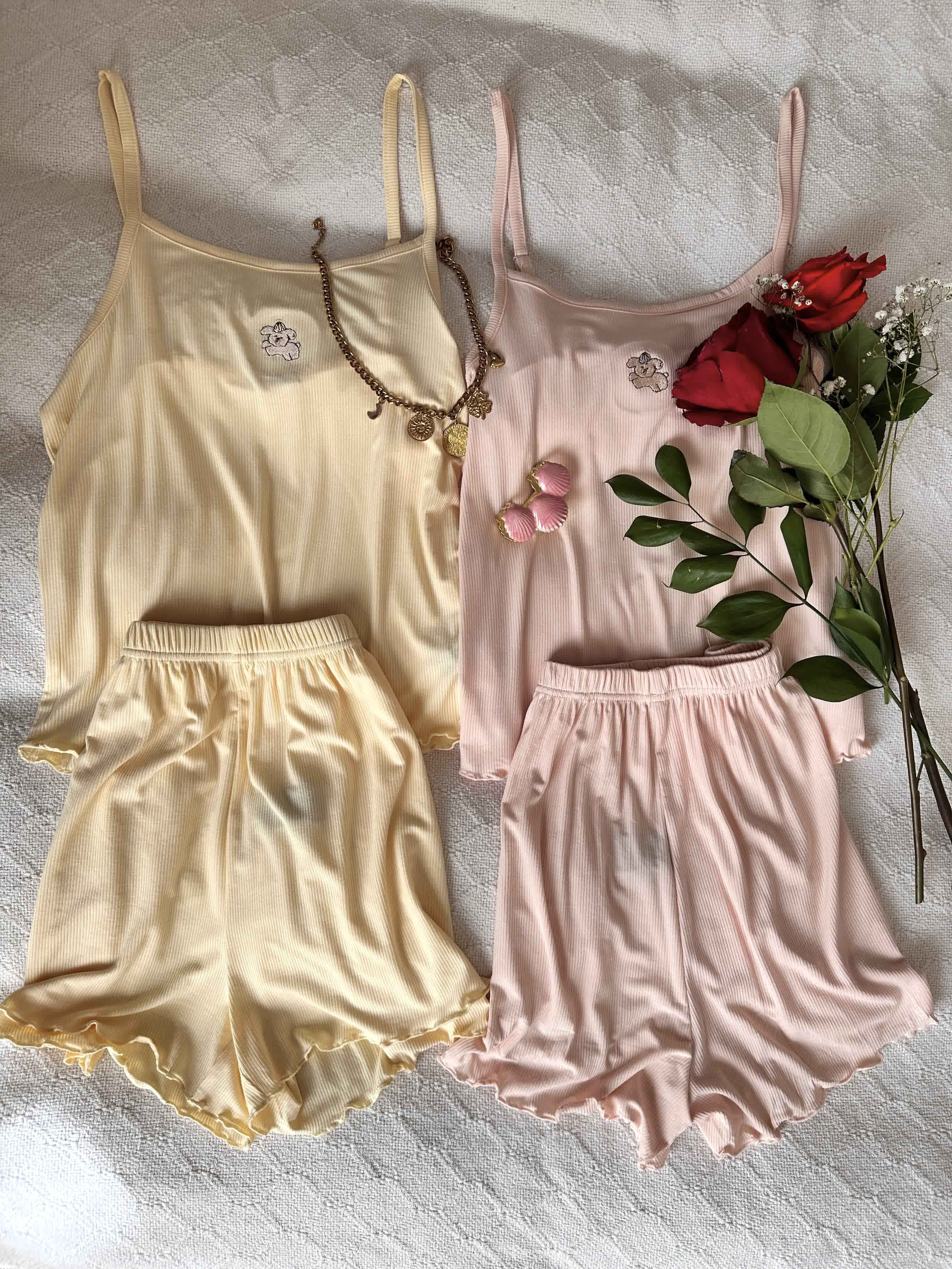 Pyjama short Tress uni 