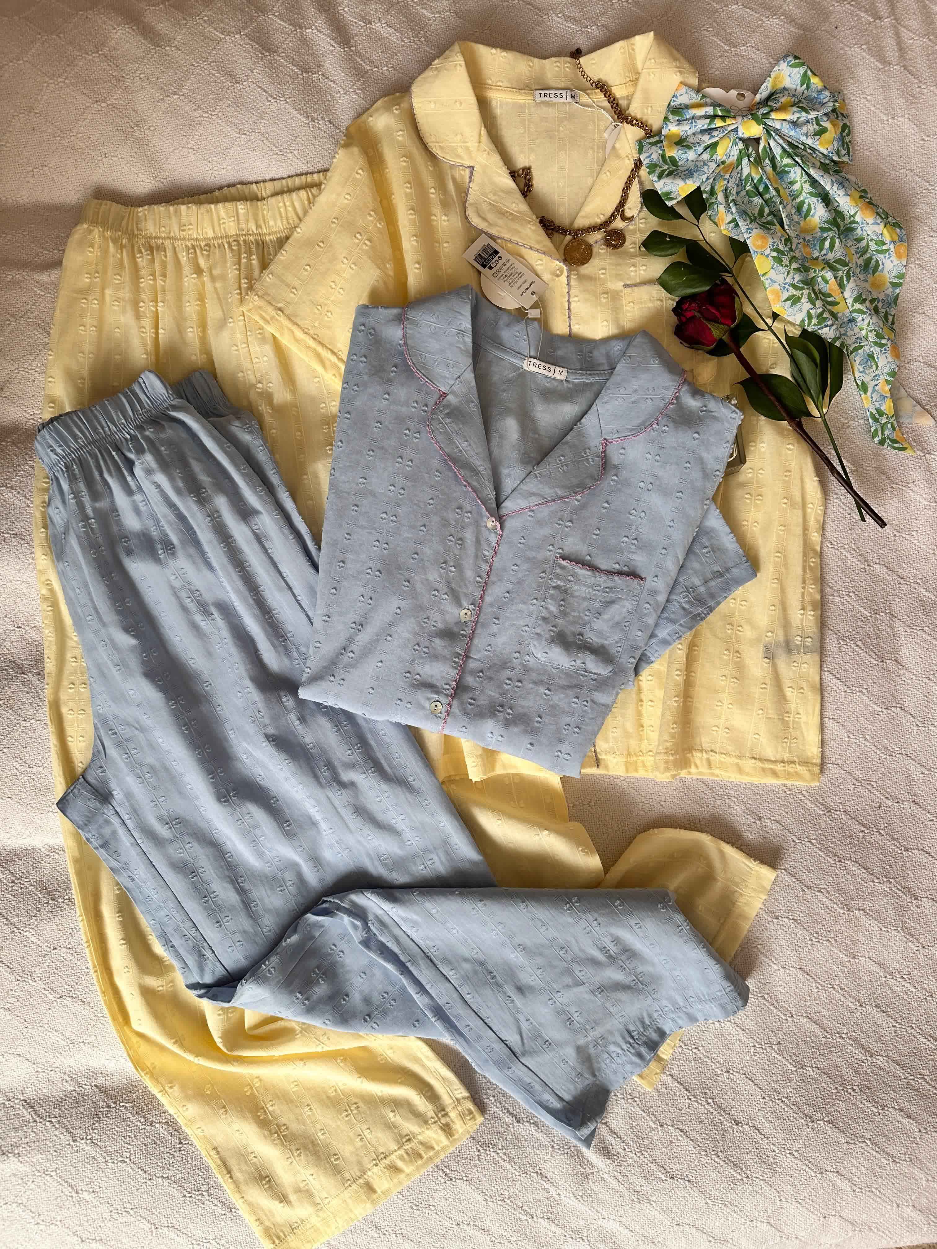 Pyjama tress jeune /bleu 