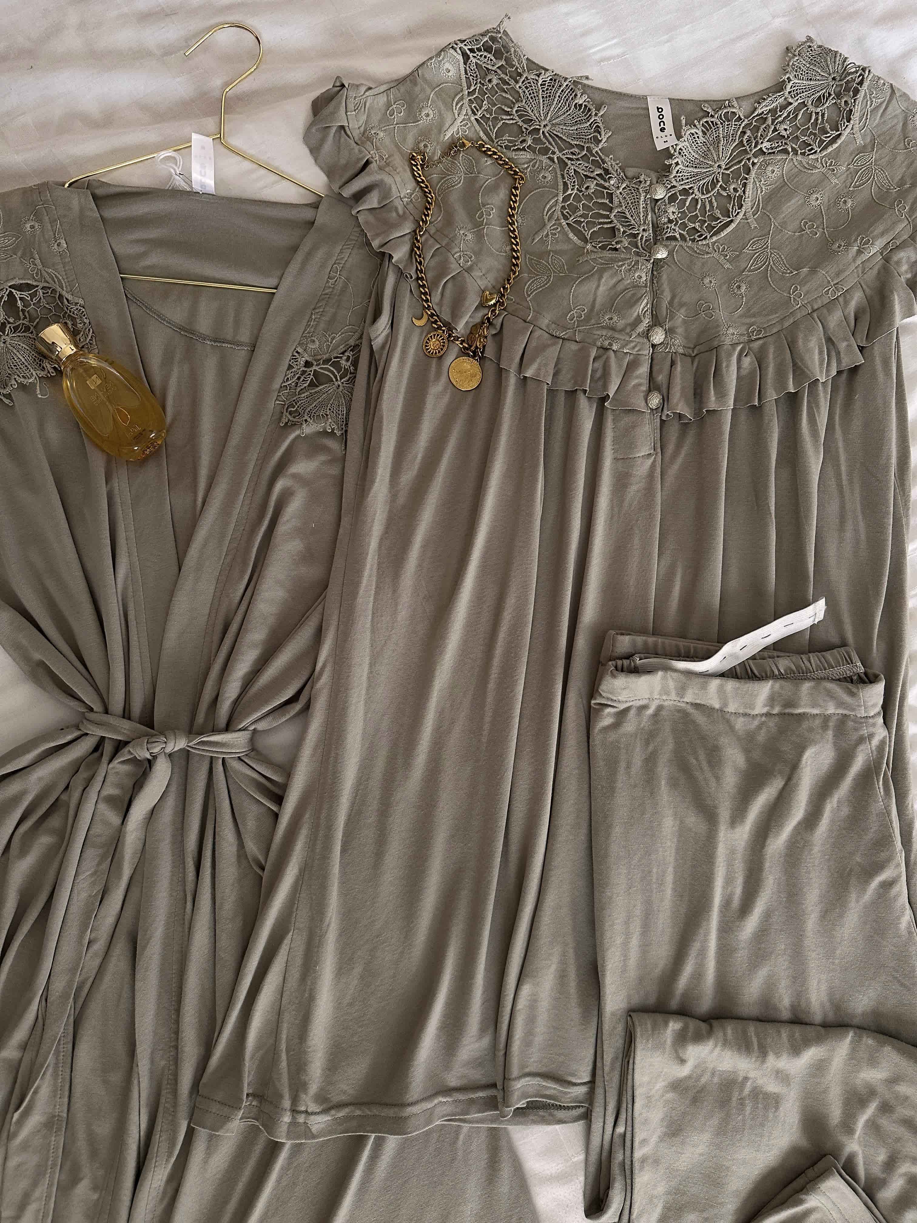 Ensemble 3pcs guippure 