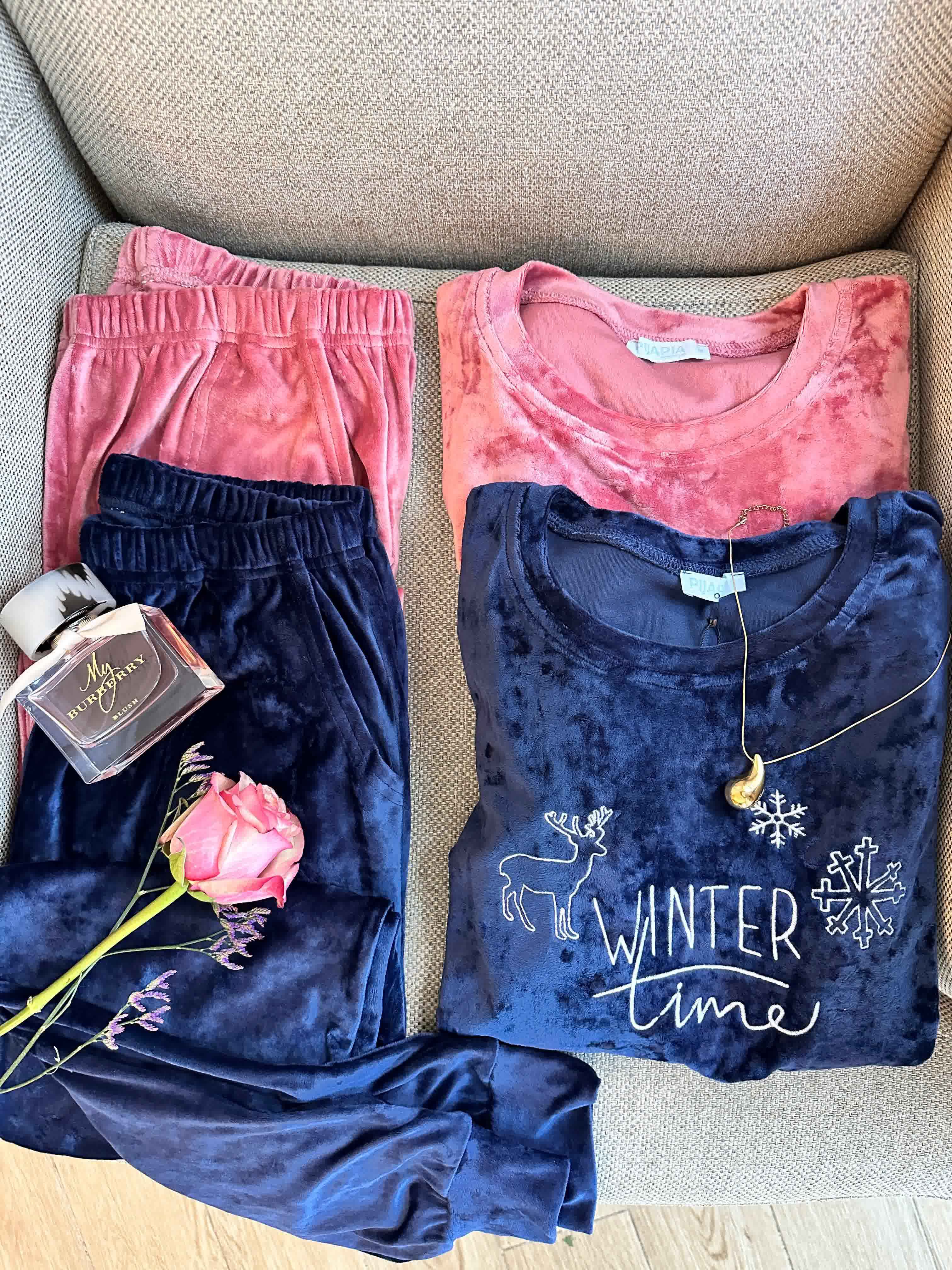 pyjama pijapia velour winter time