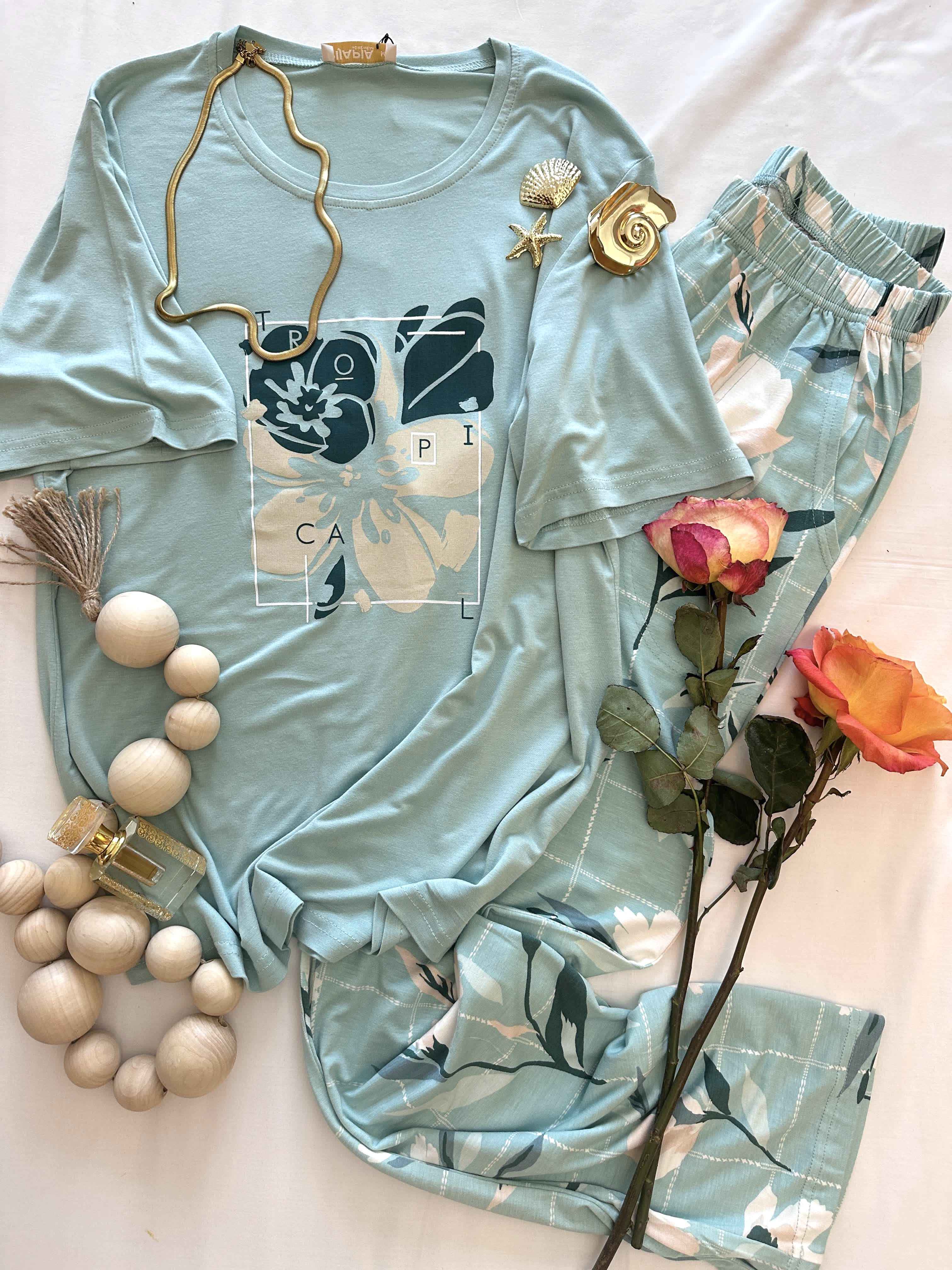 pyjama pijapia tropical 