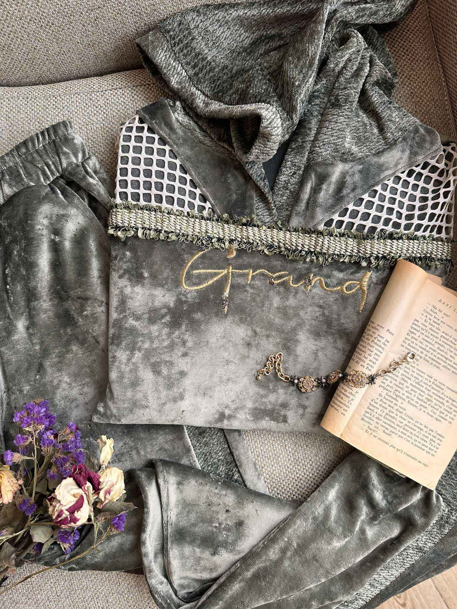 pyjama ipekmod vert velour 