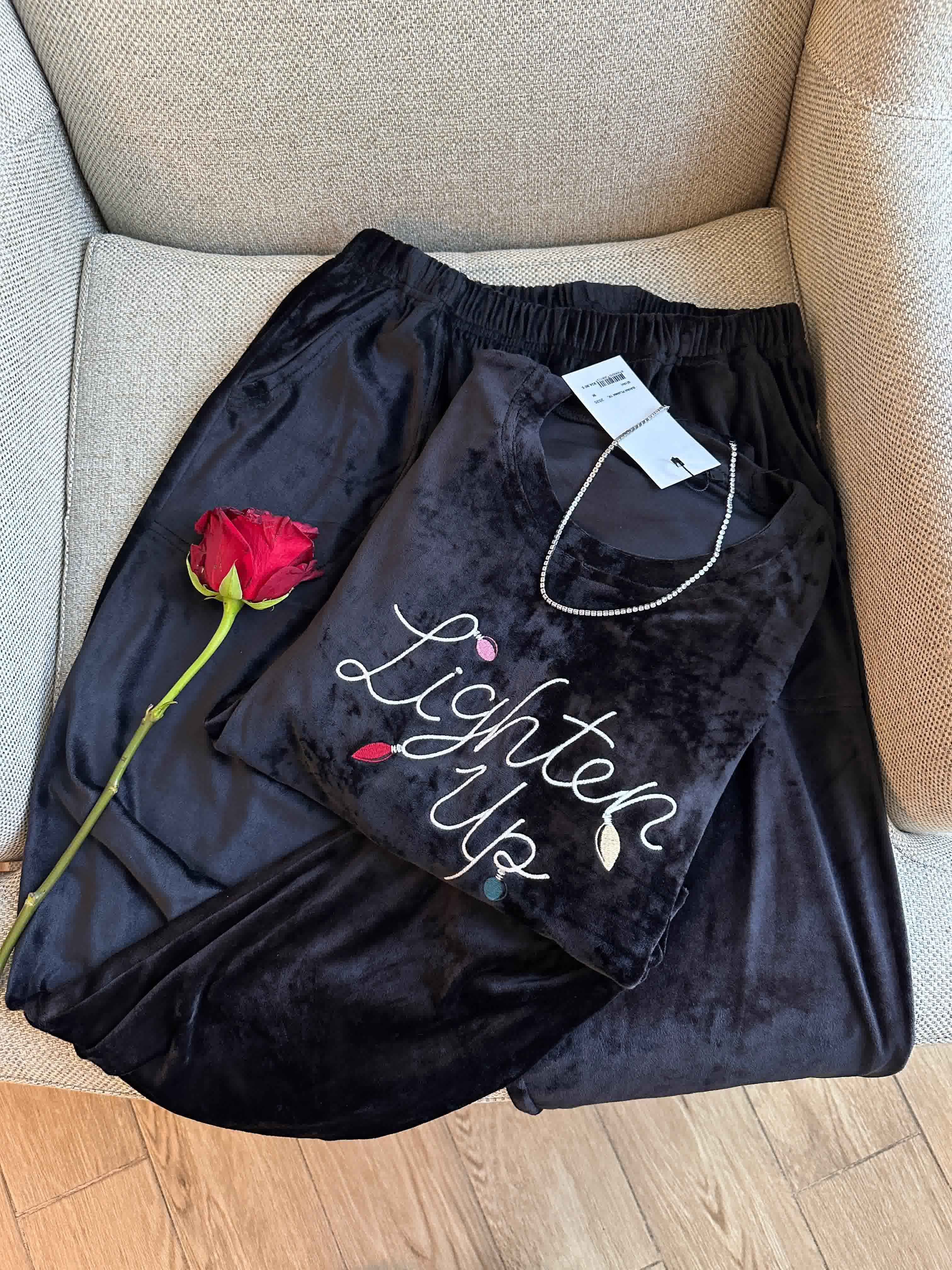 pyjama pijapia velour lighten up 