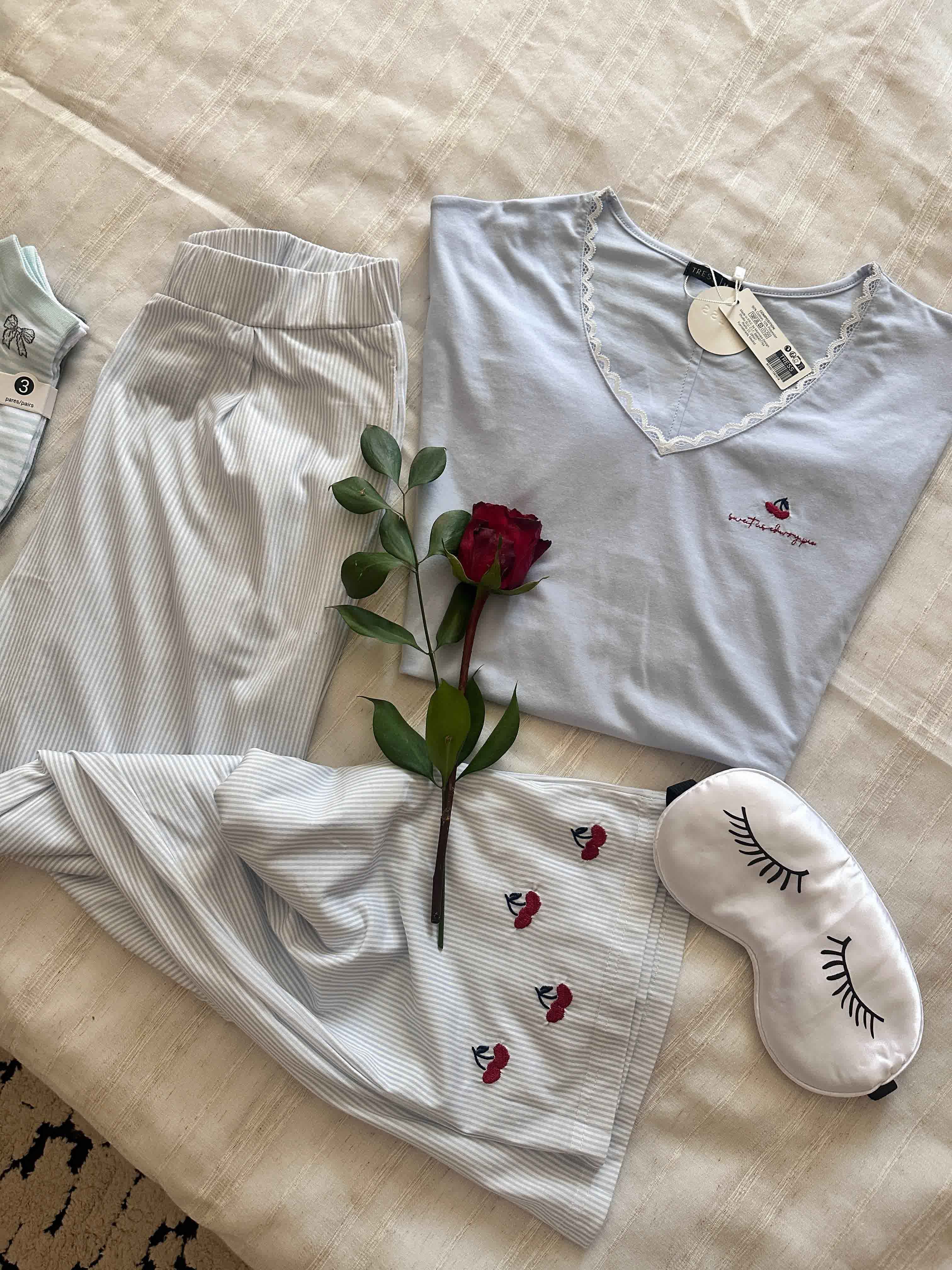 Pyjama tress cerise