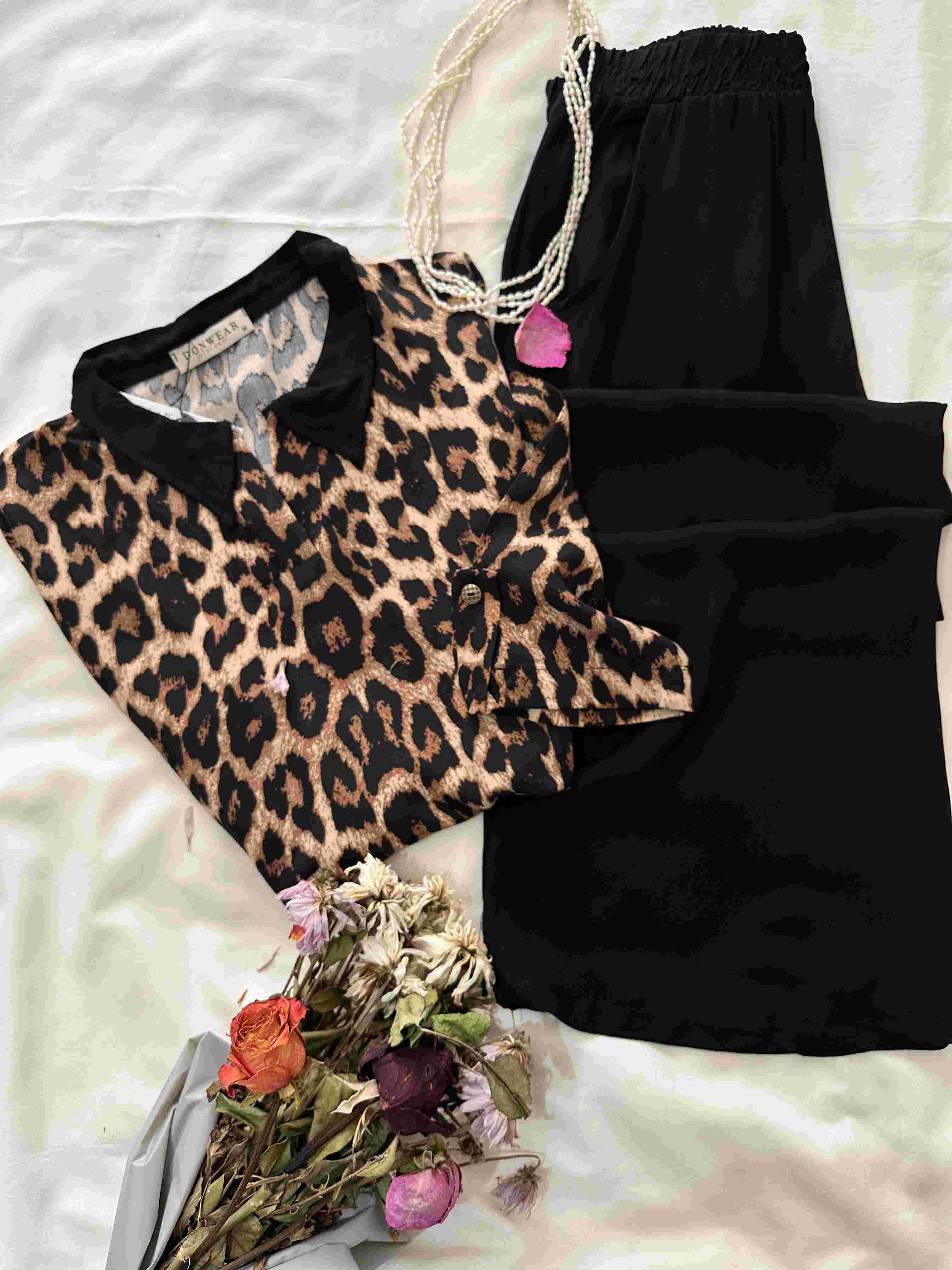 homewear leopard 