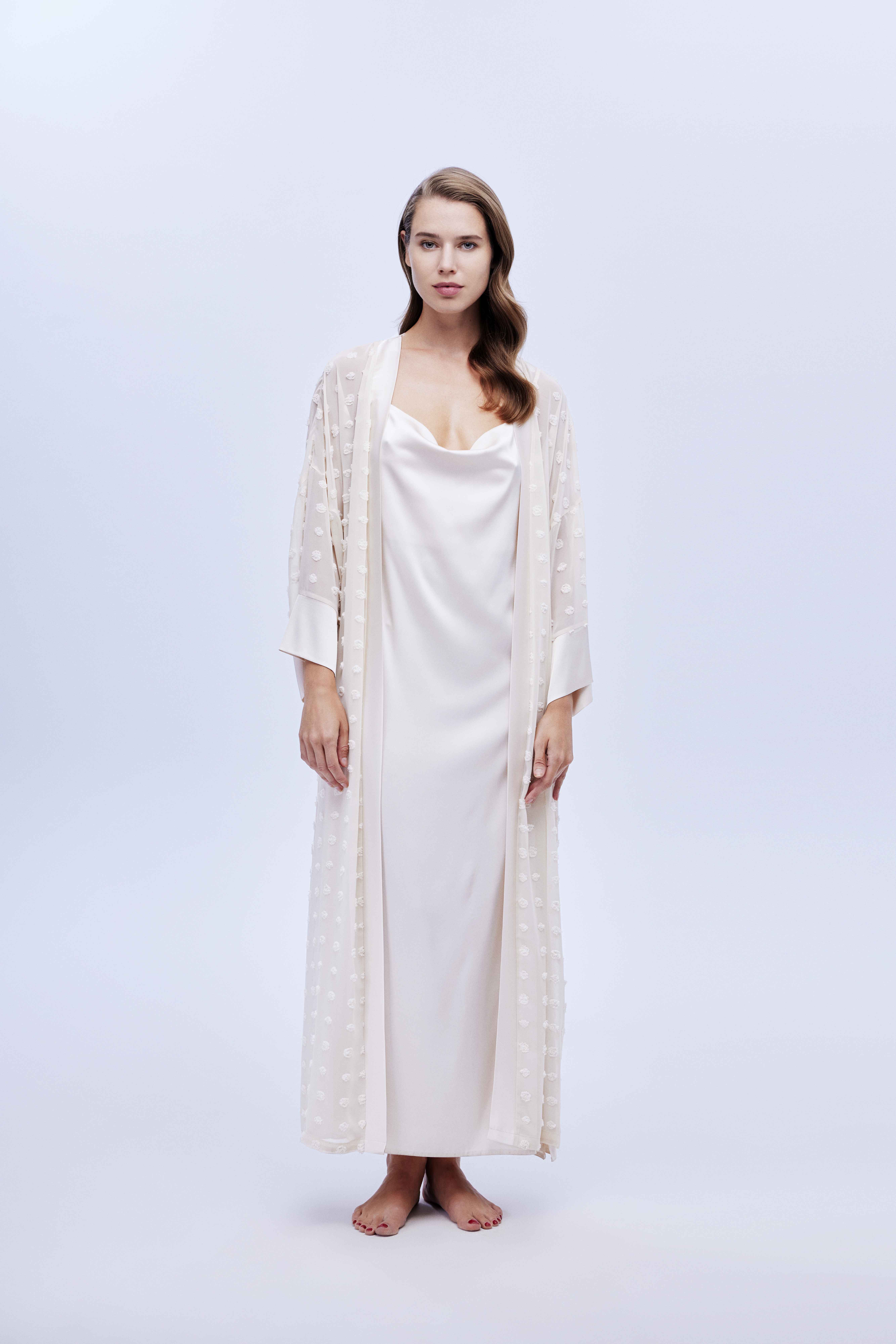 6pcs pack bridal longue 