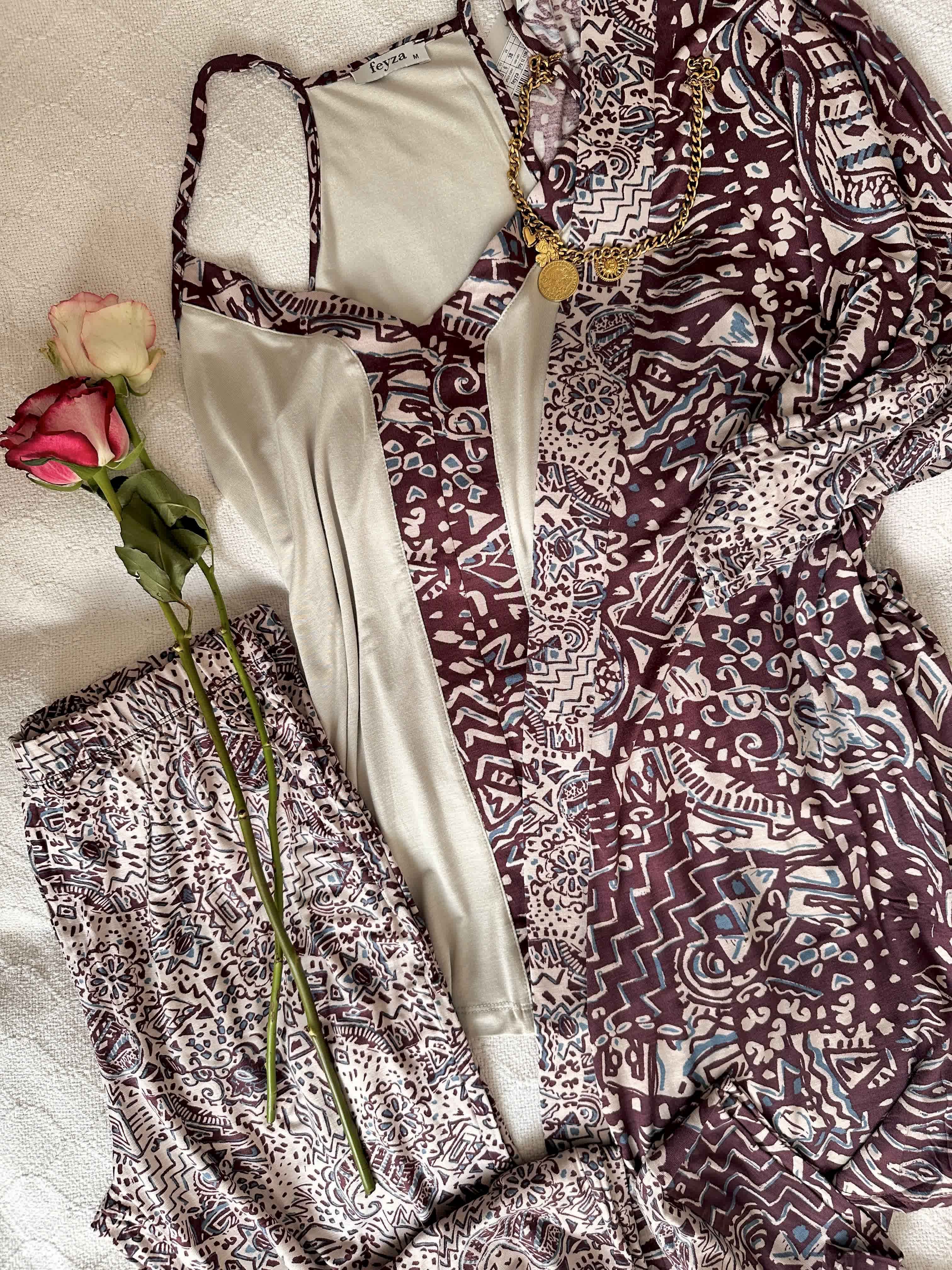 3 piéces Feyza greunat 