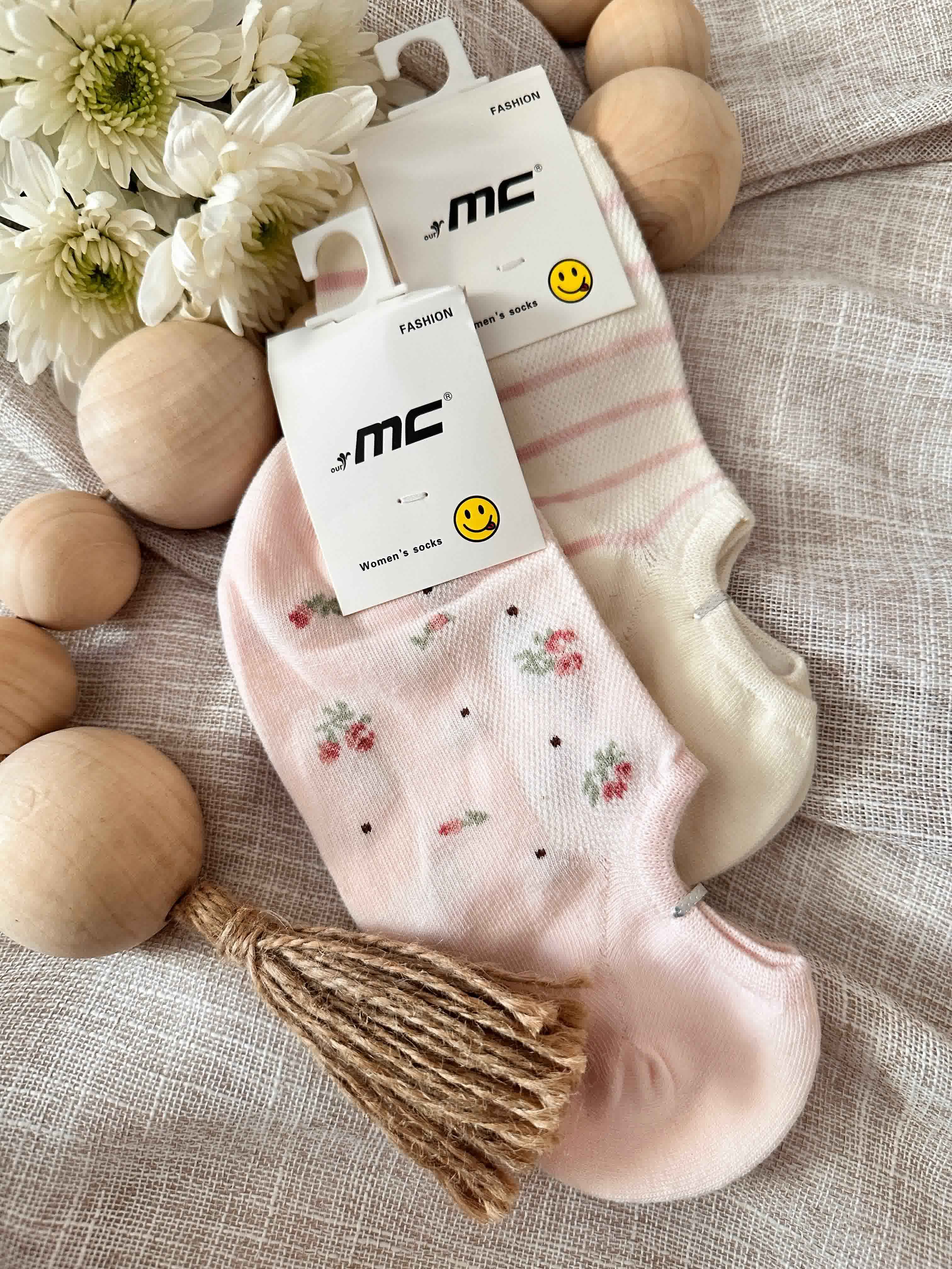 Chaussettes rose