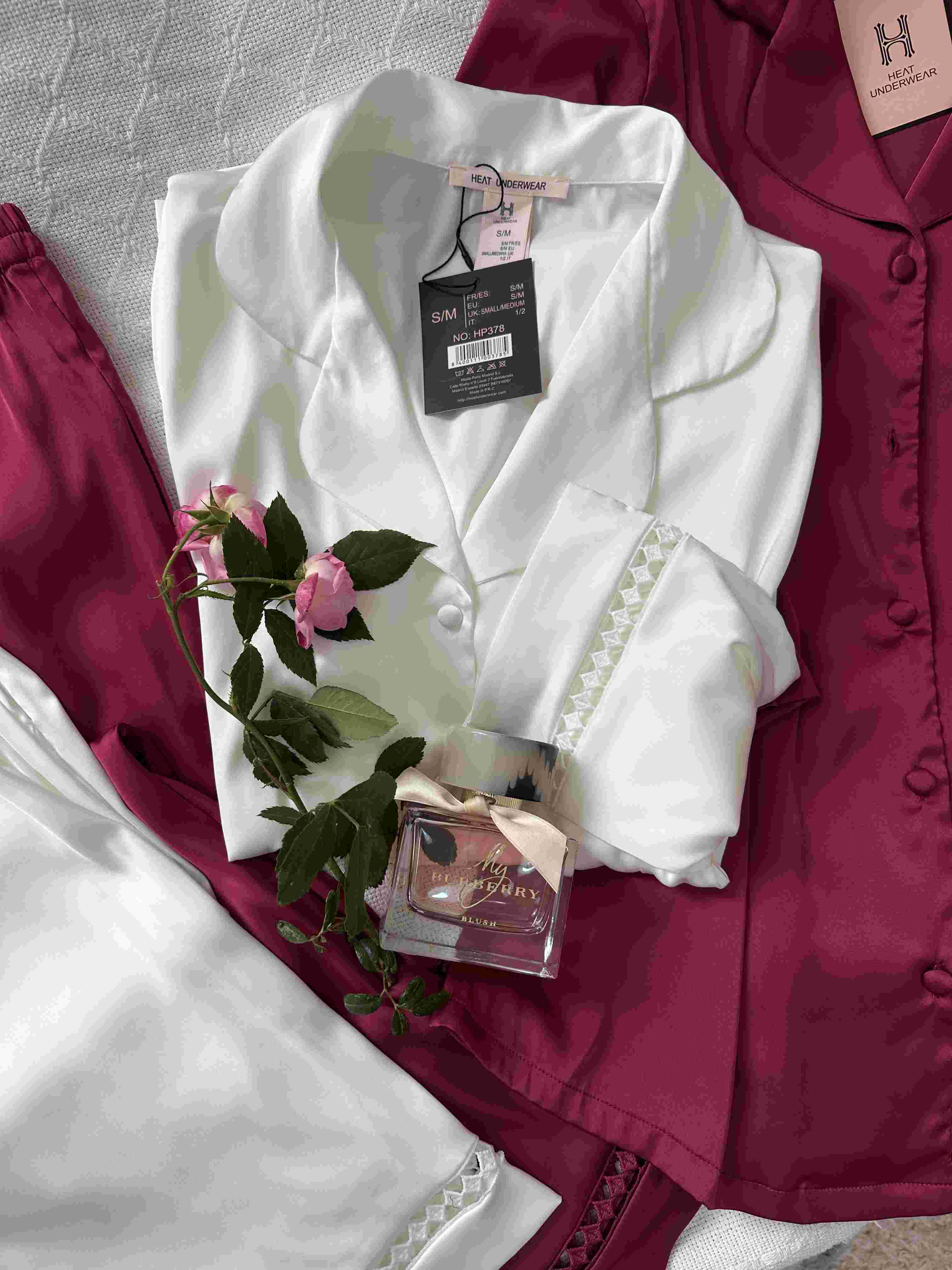 pyjama satin H gueppure 