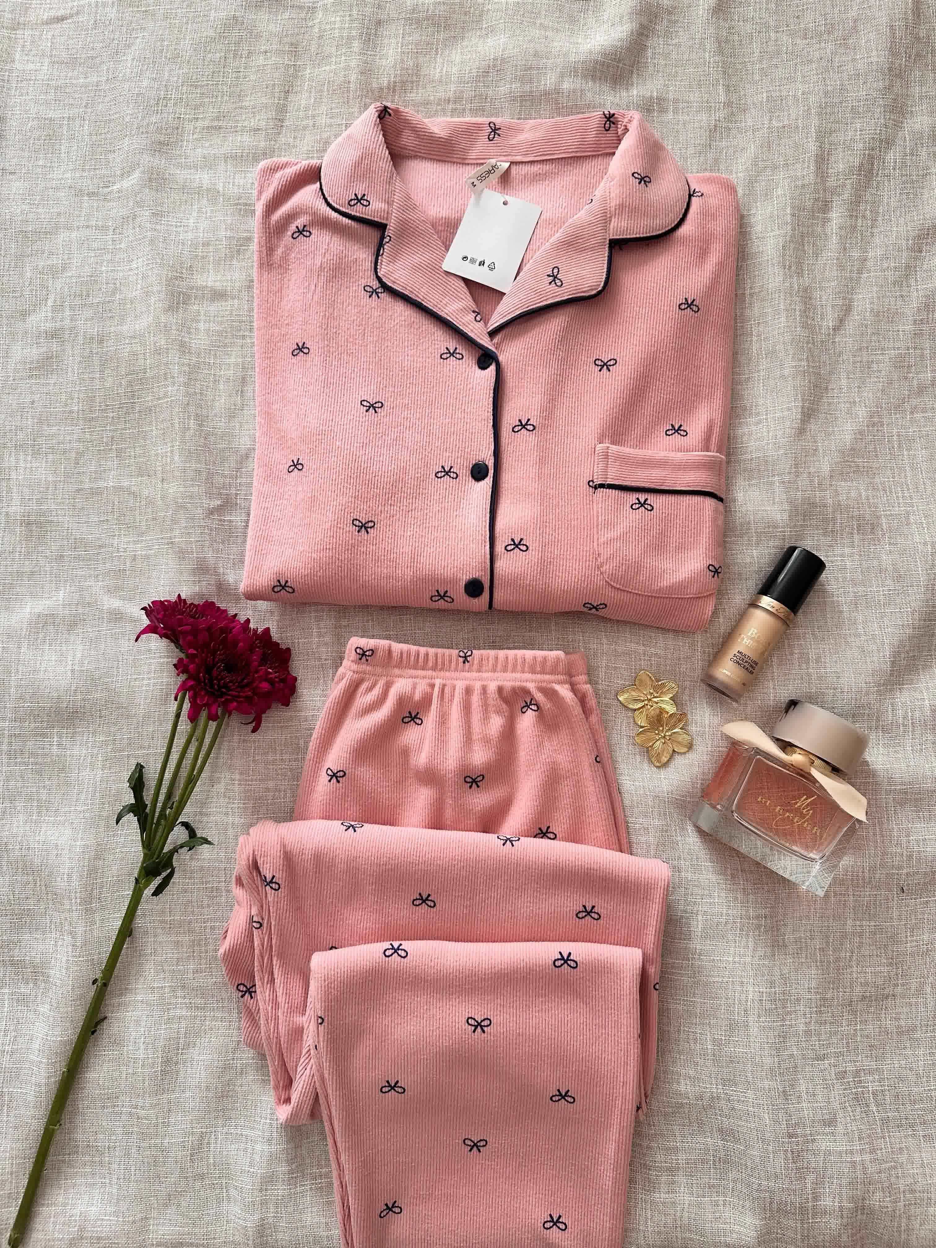 Pyjama caresse dessin papillon 