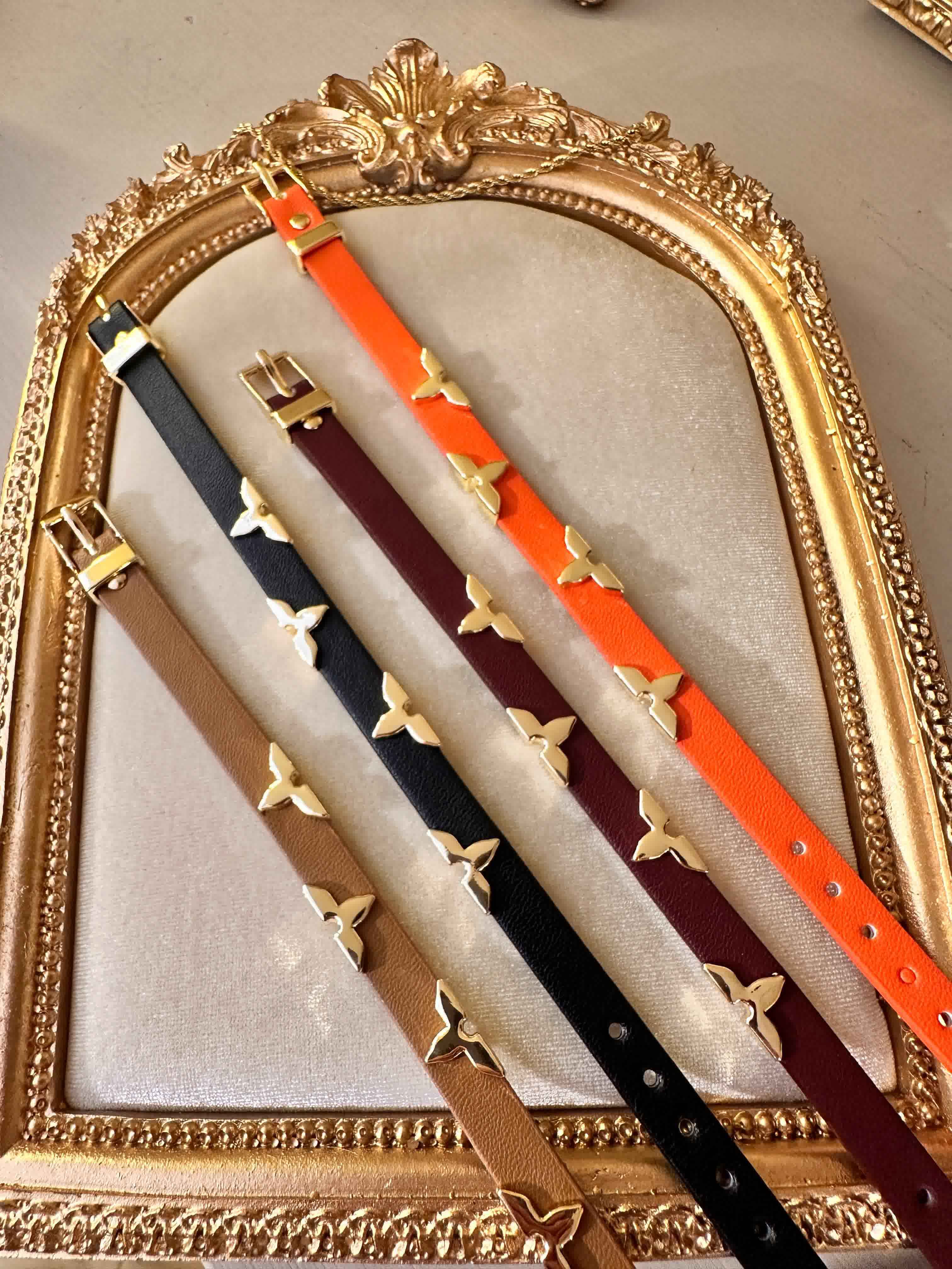 bracelet en cuire luis vitton 