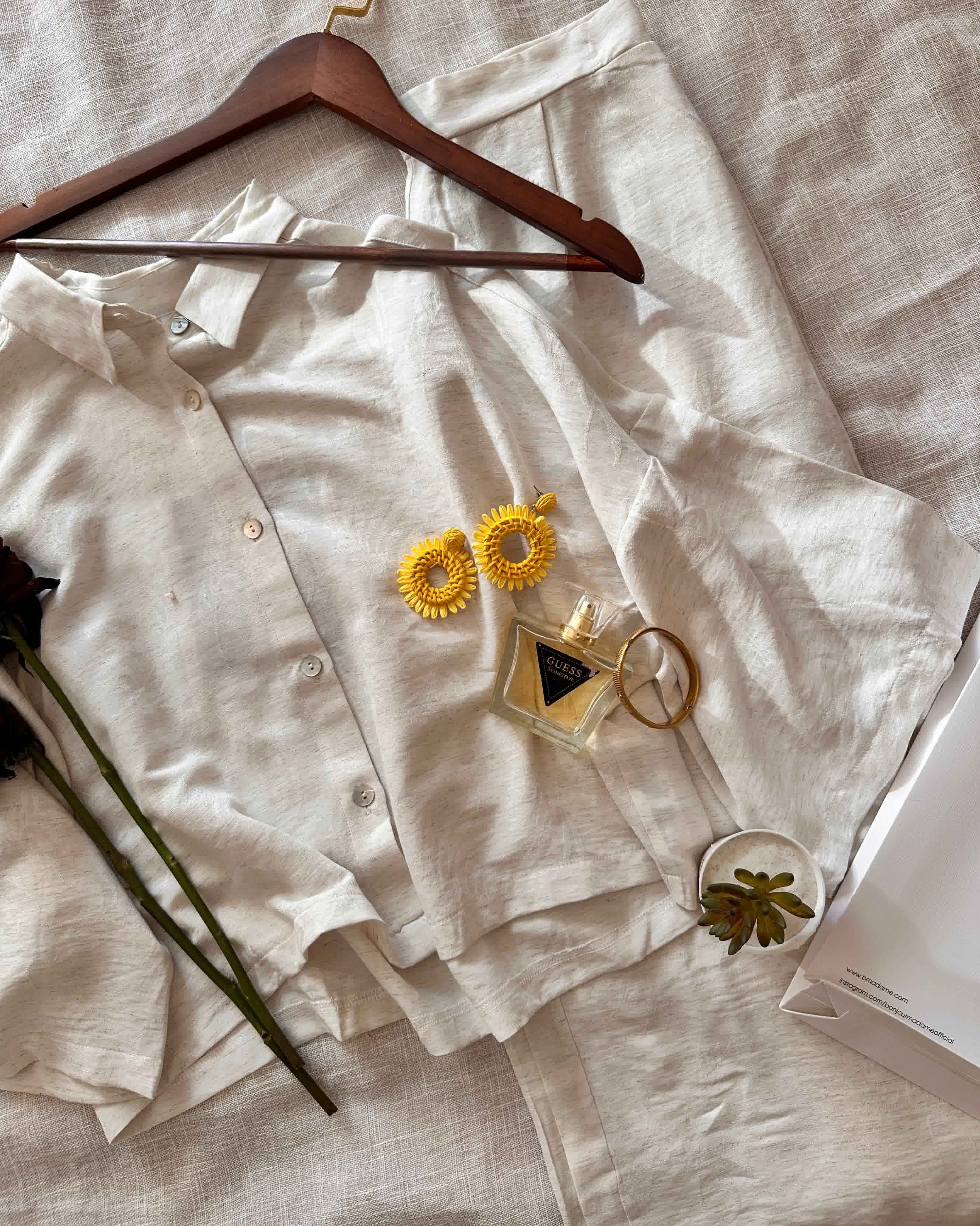 Pyjama bonjour en lin