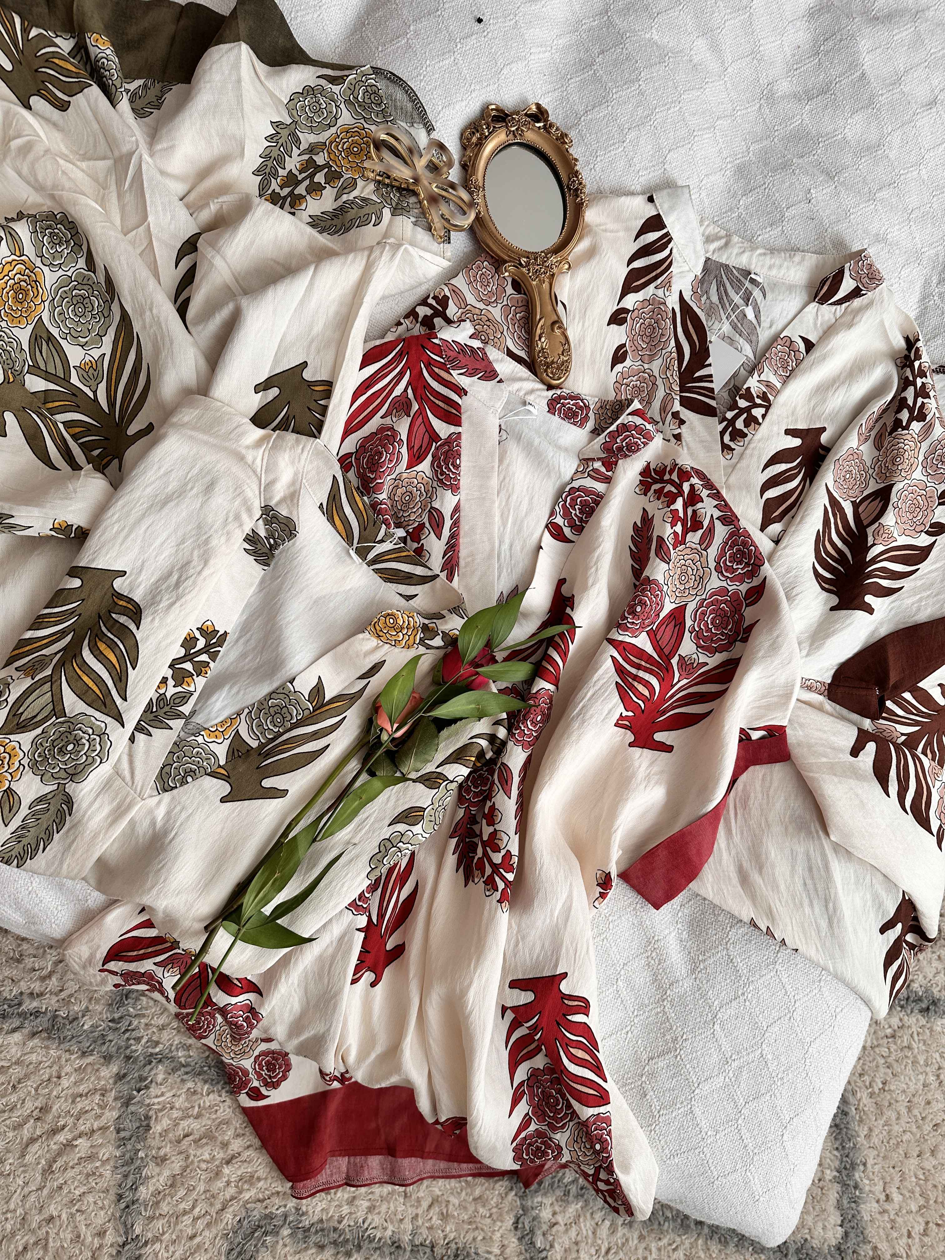 Robe BZD Fleuri 