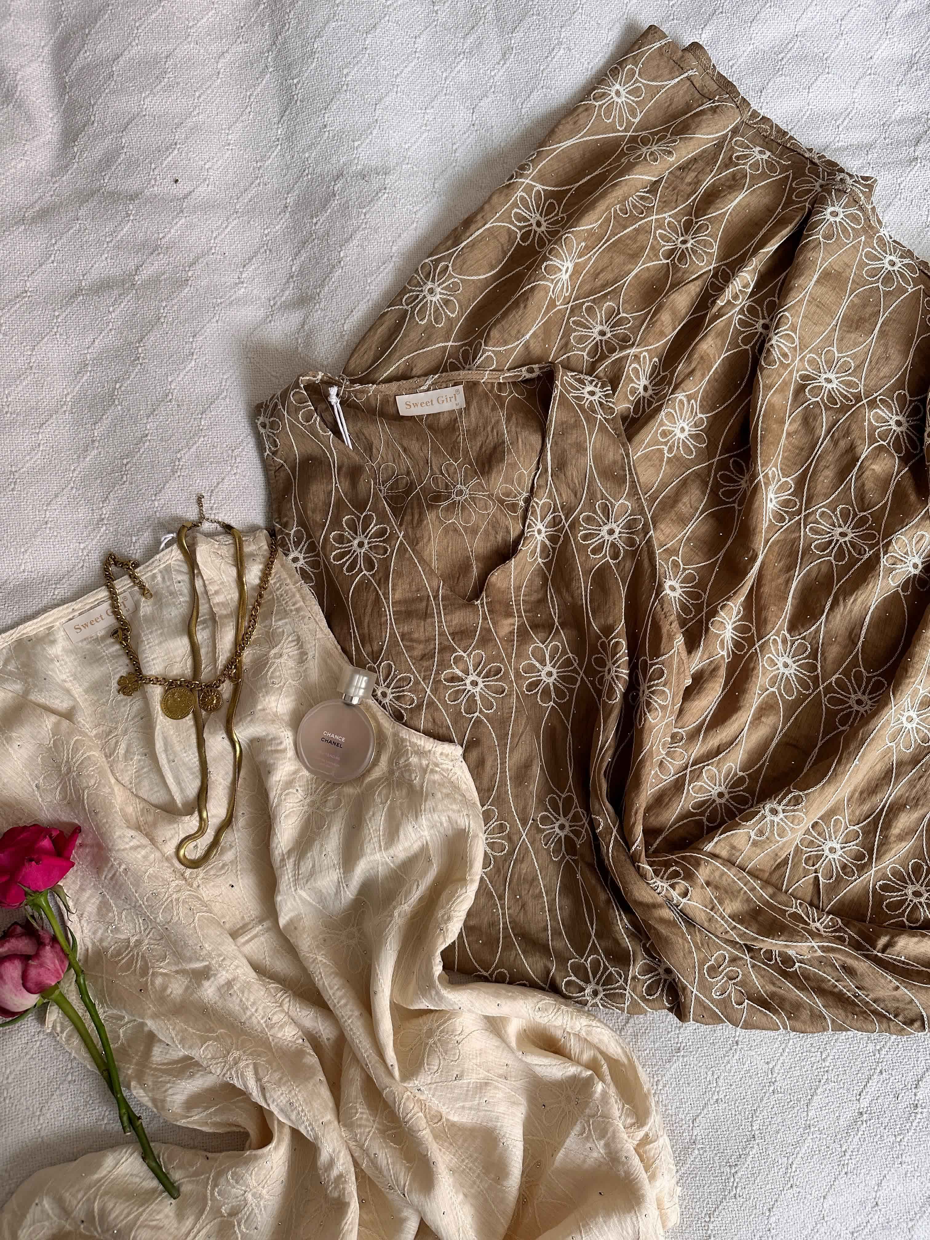 Robe broderie 
