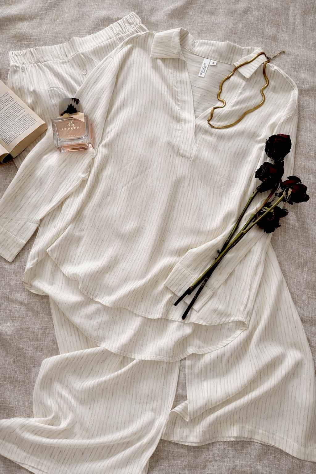 Pyjama Bonjour en lain rayonné