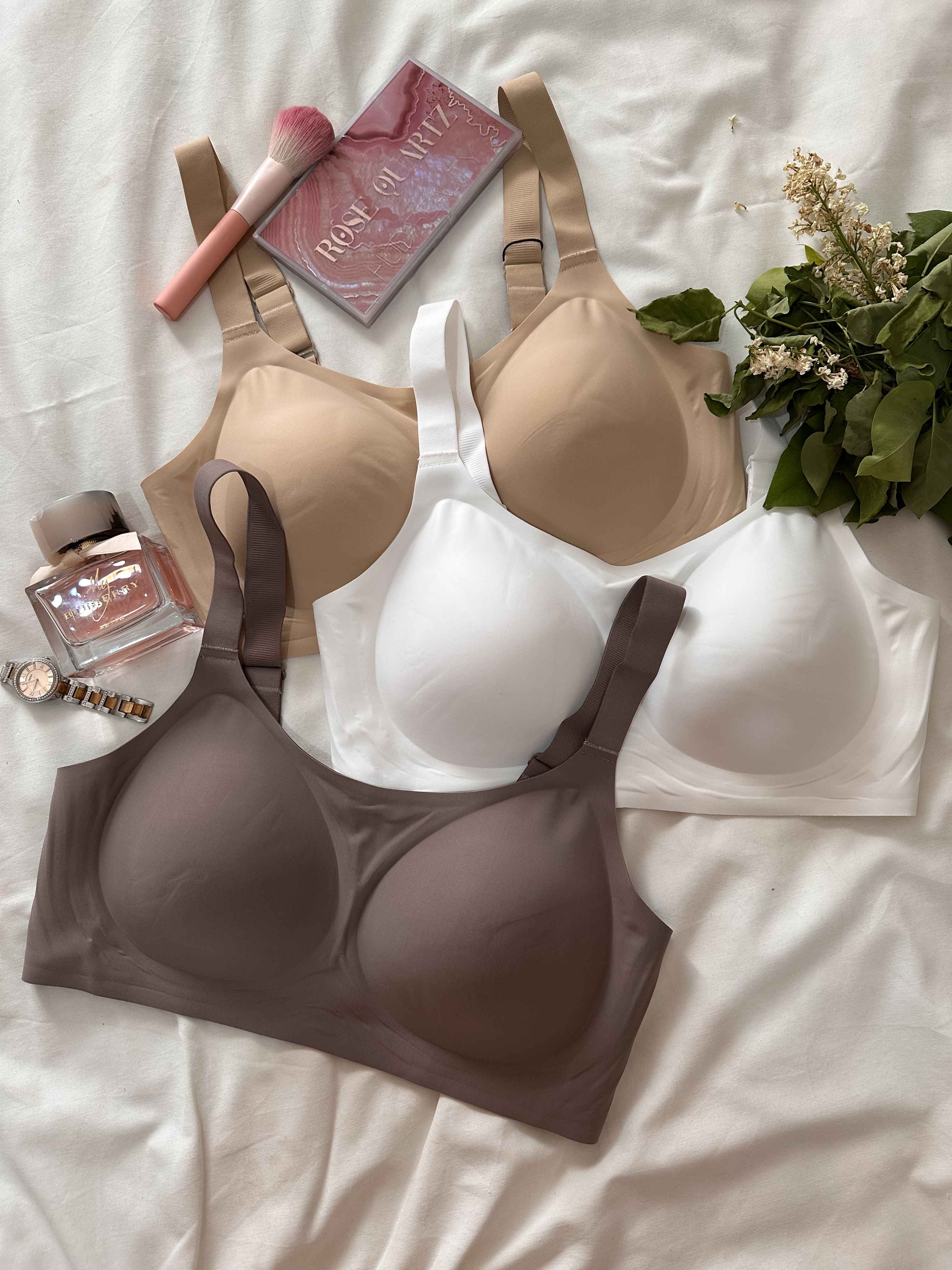 brassiére H uni grandes tailles