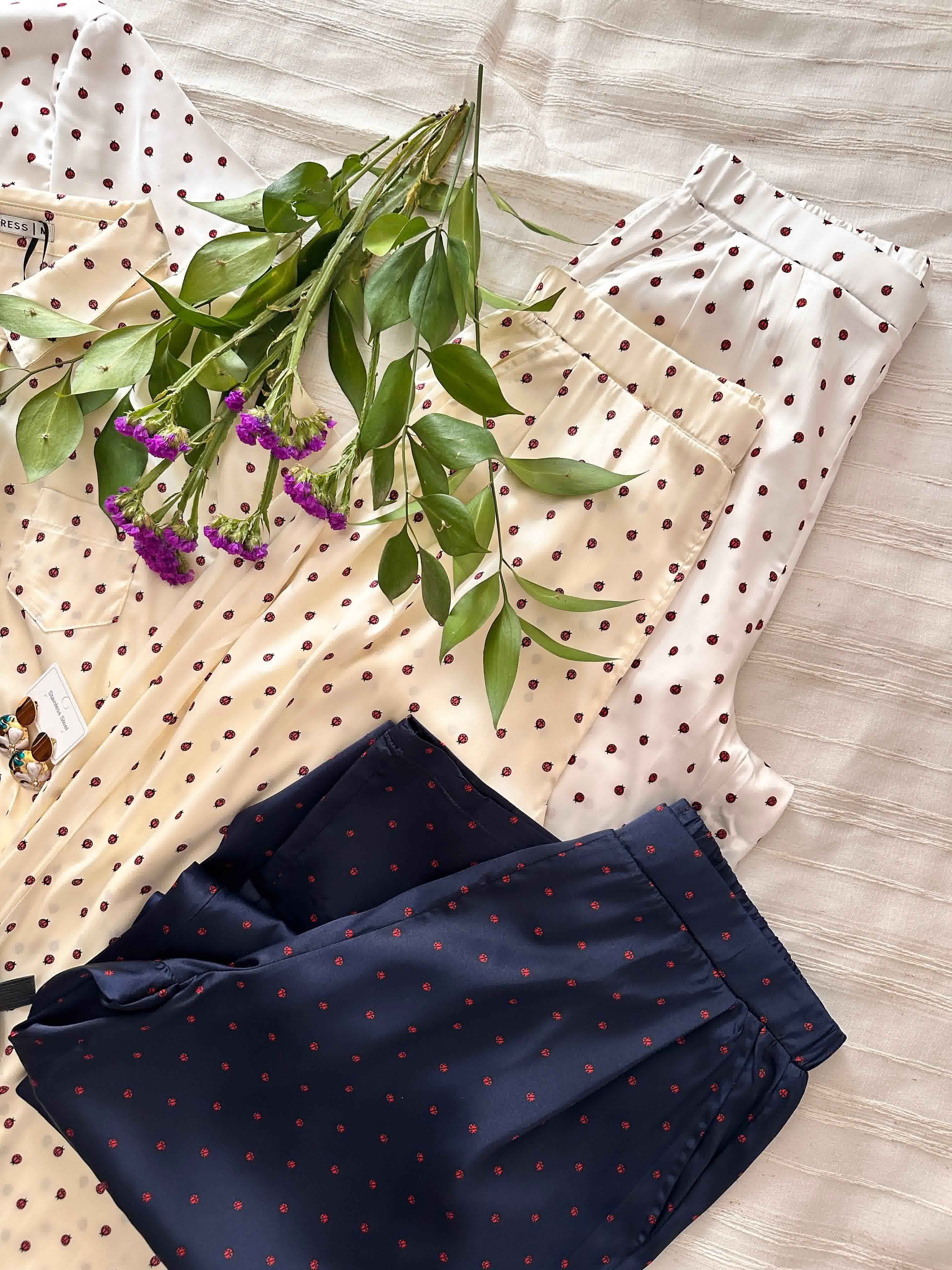 Pyjama coccinelle satin 