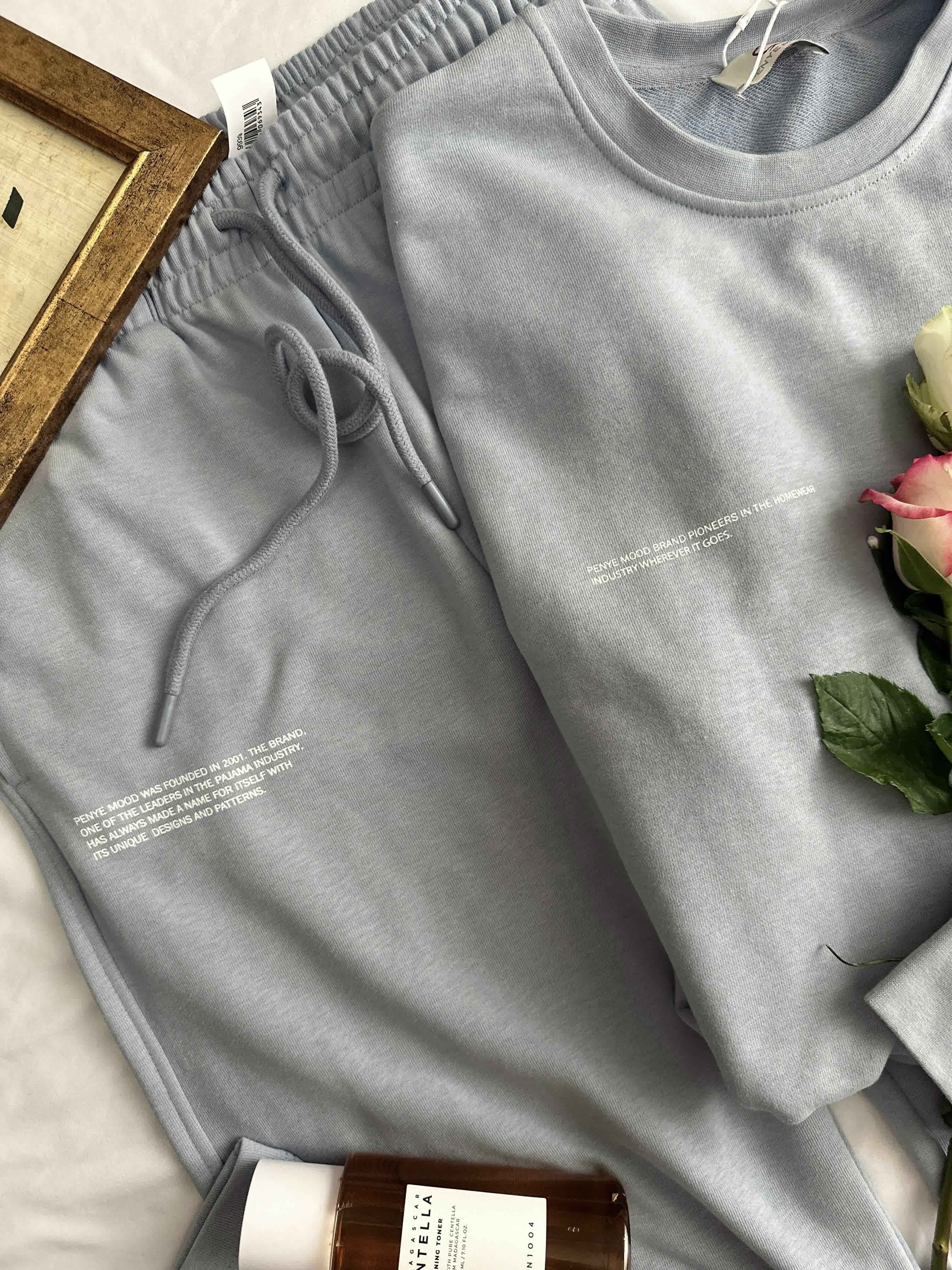 Homewear penyemood Bleu clair 