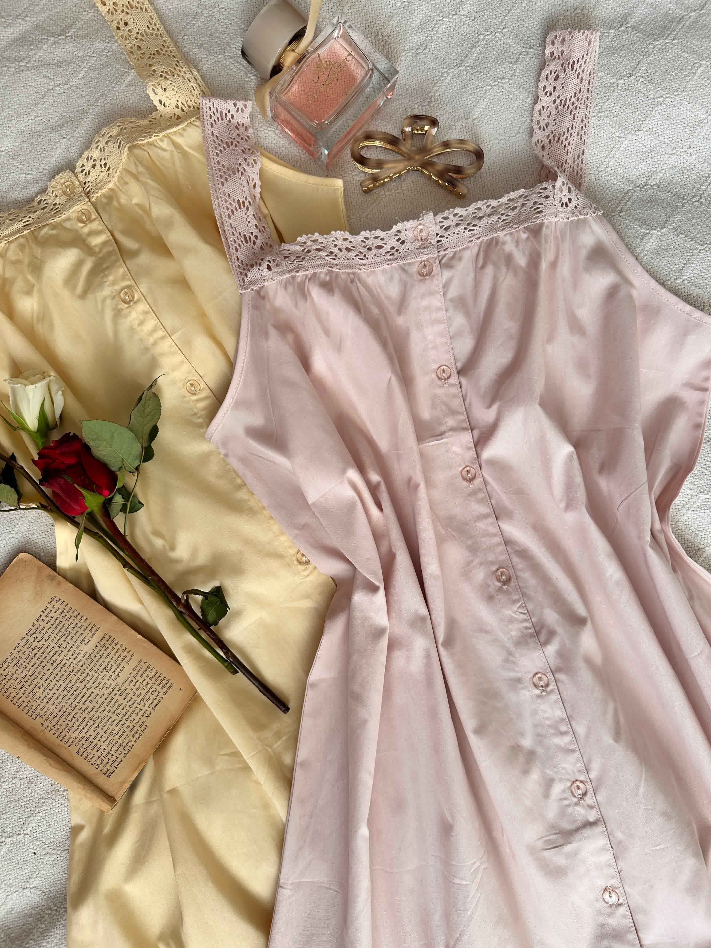 Robe lin feston crochet 