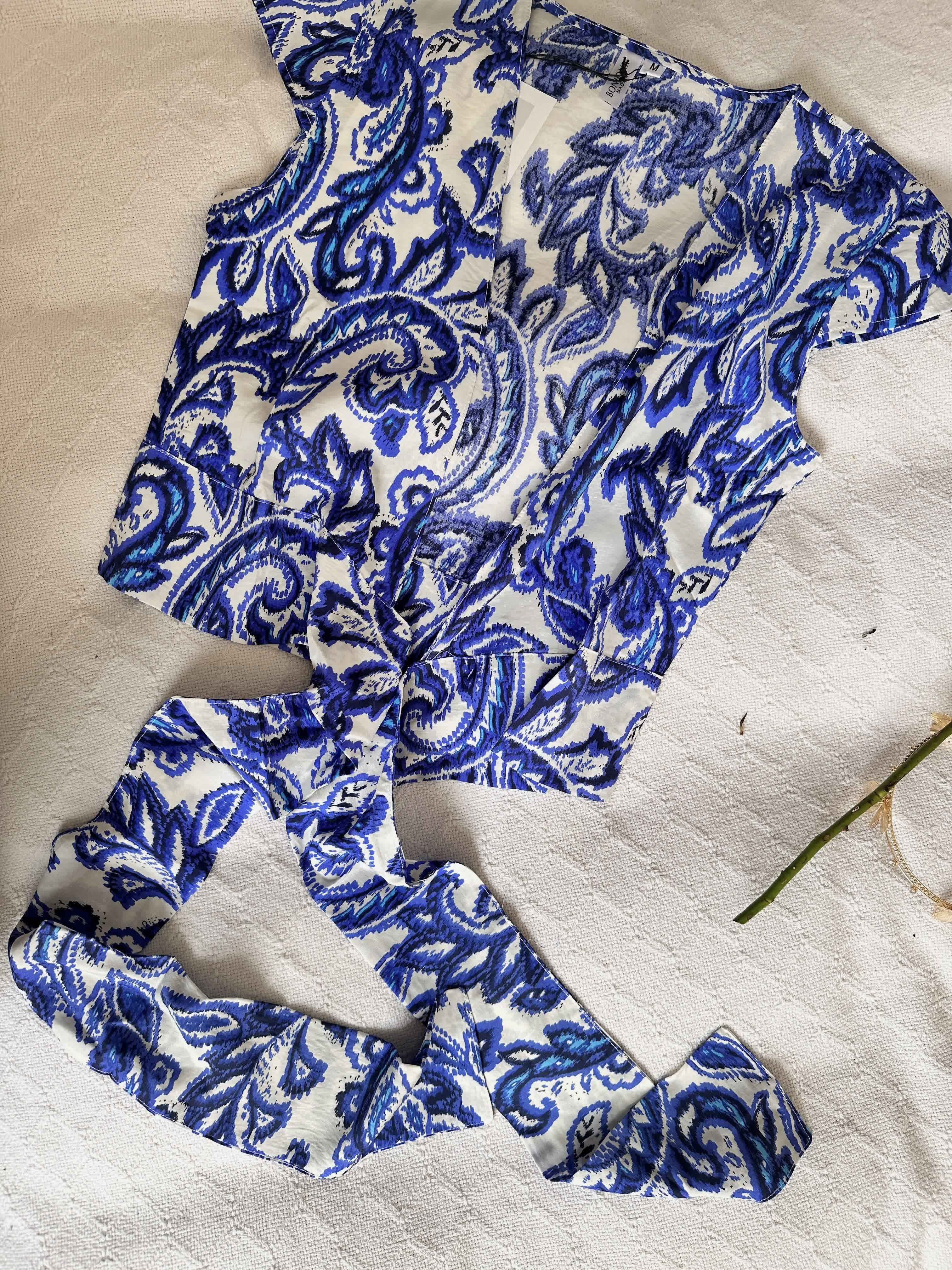 Homewear bonjour bleu 