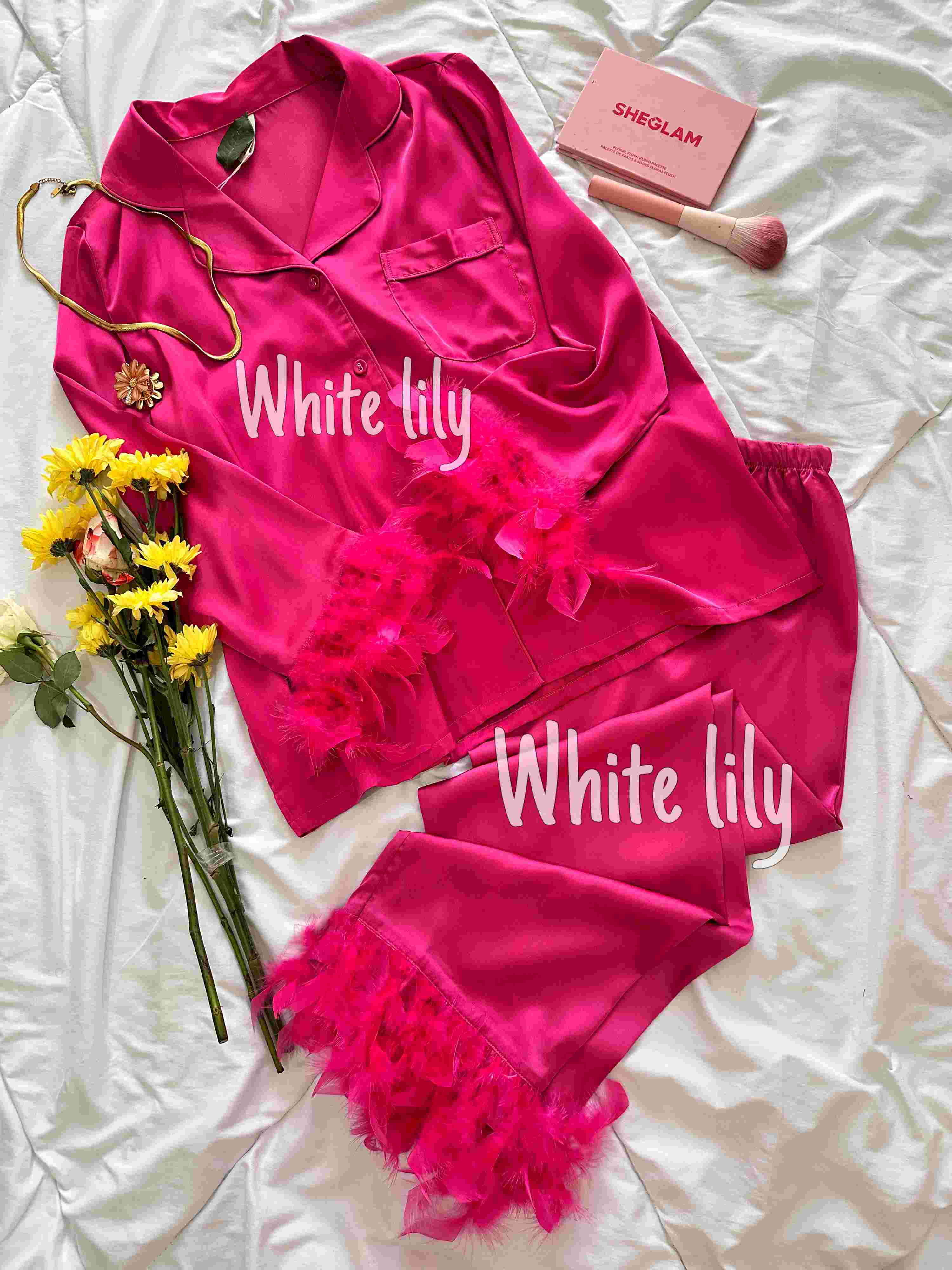 pyjama caresse fourrure 