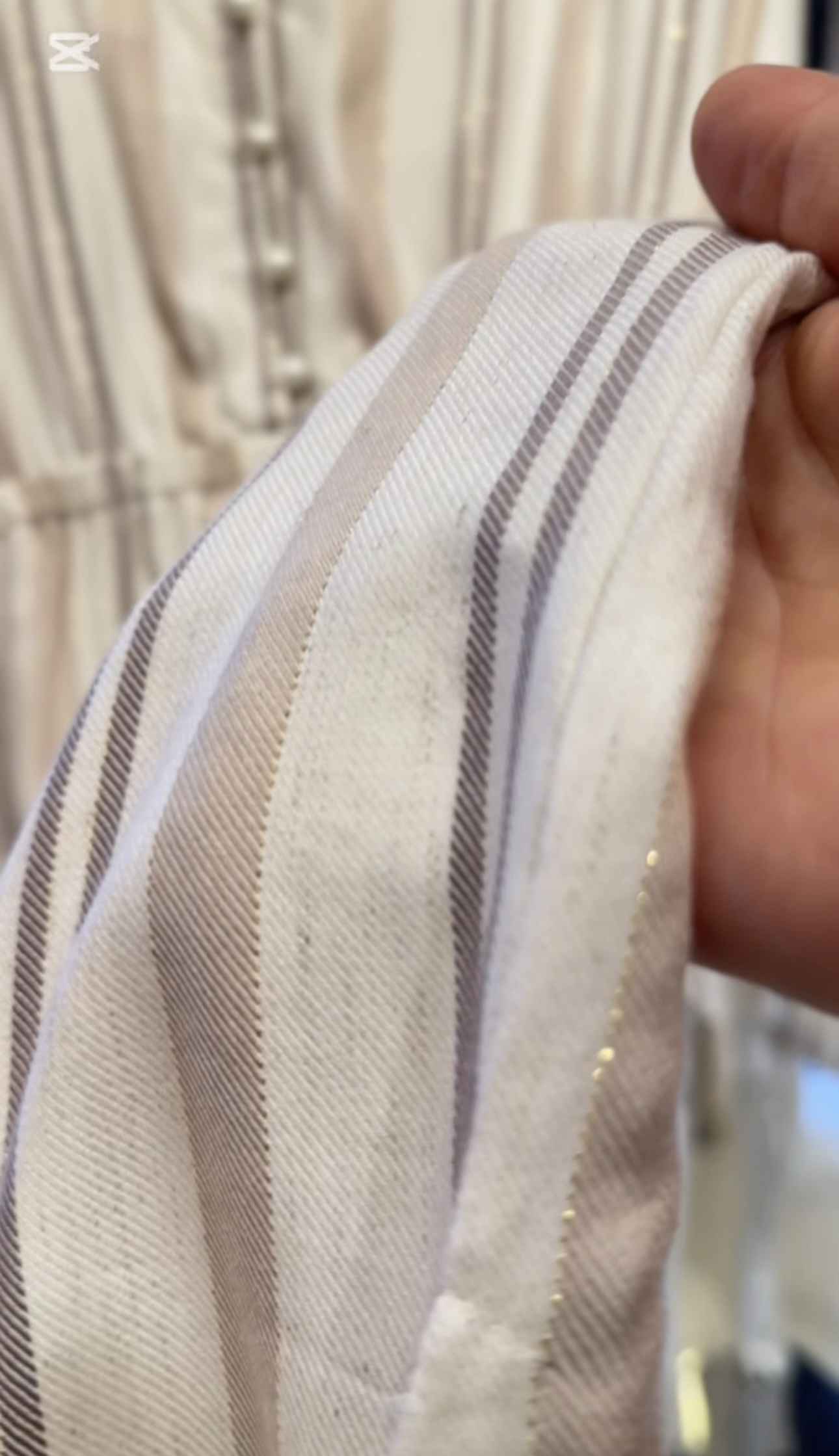 robe rayonnee beige-crevette cotbox 