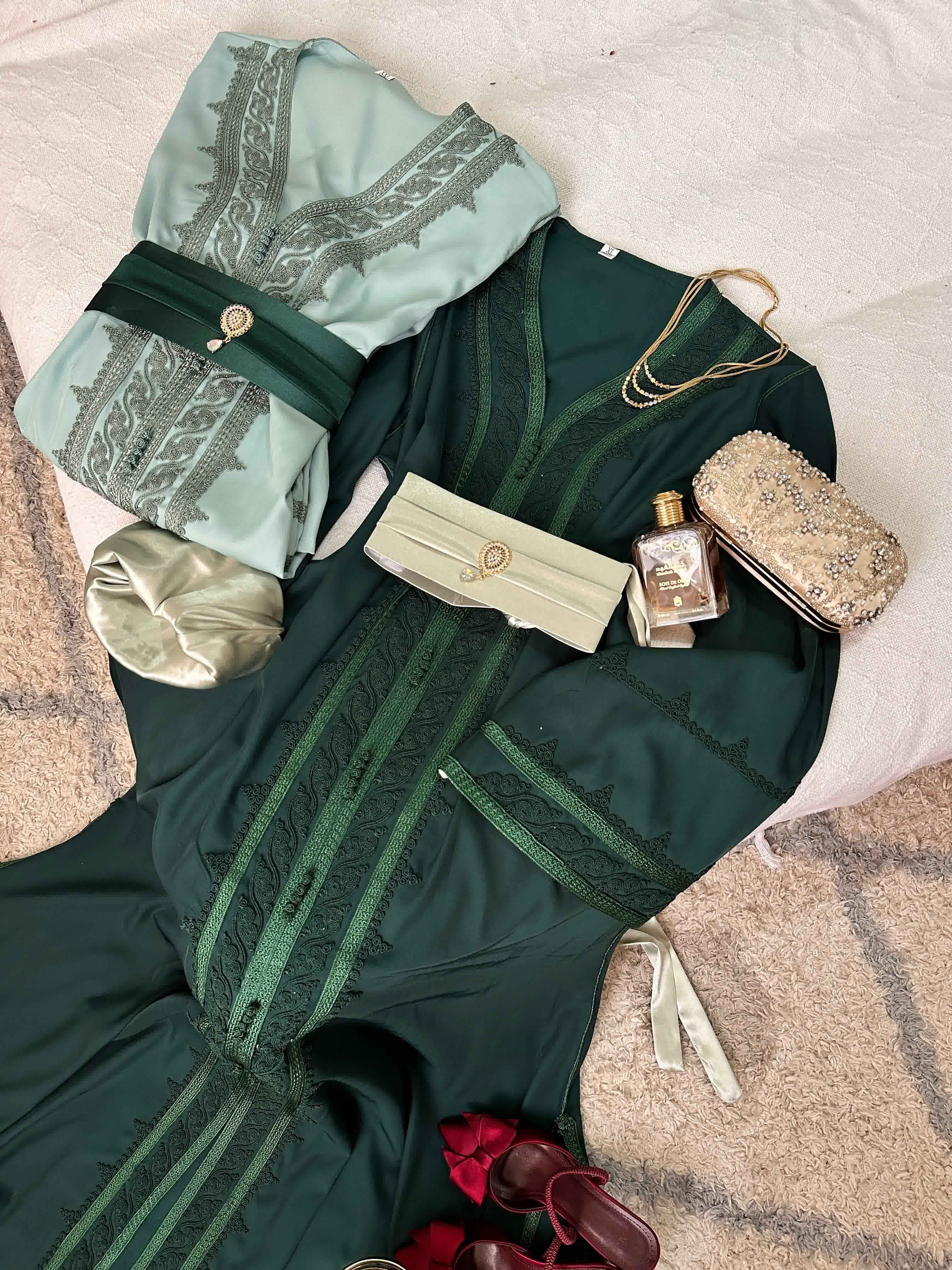 Caftan plasma gros-fil ton/ton 