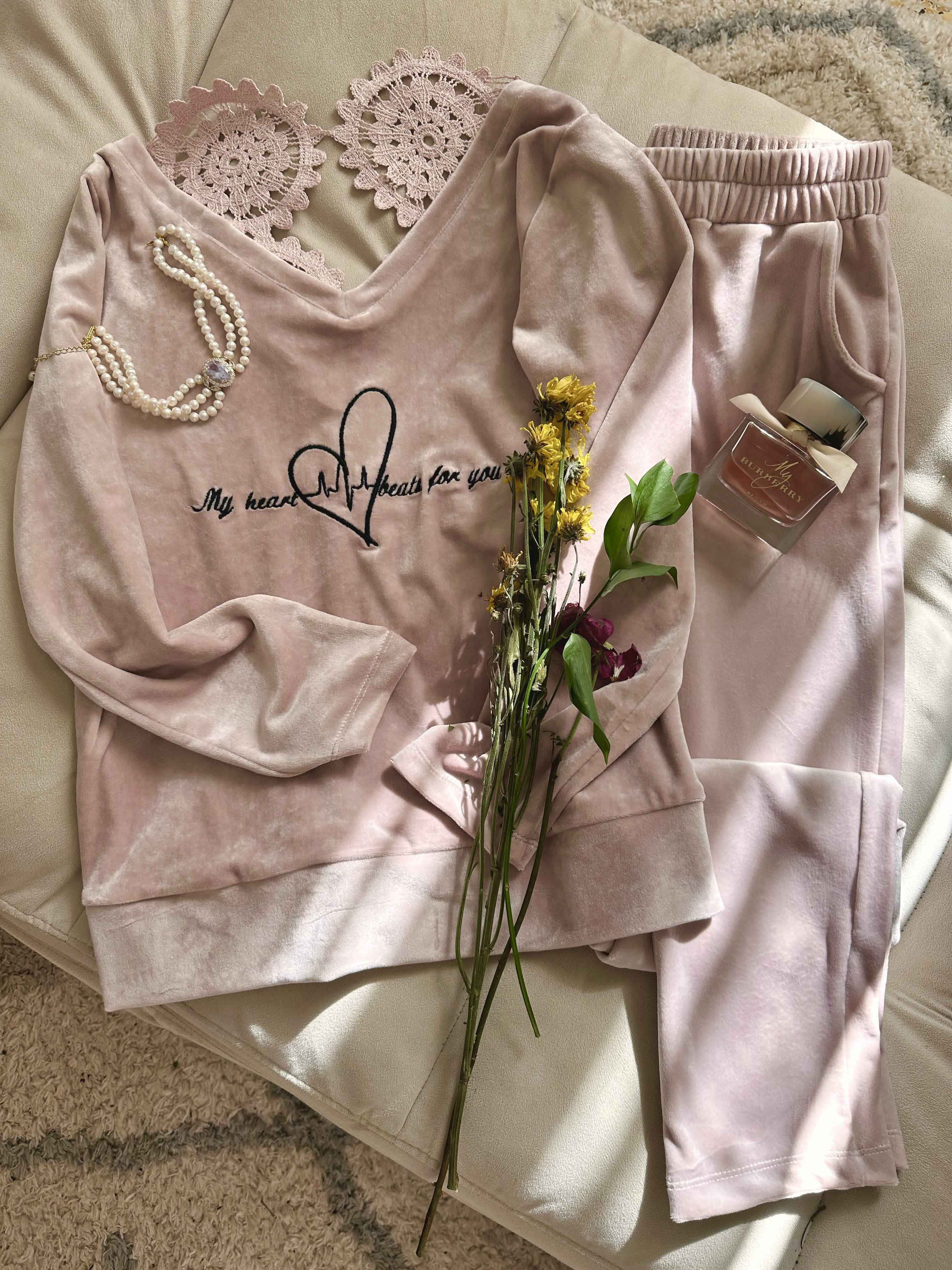 pyjama marah crochet heart beats 