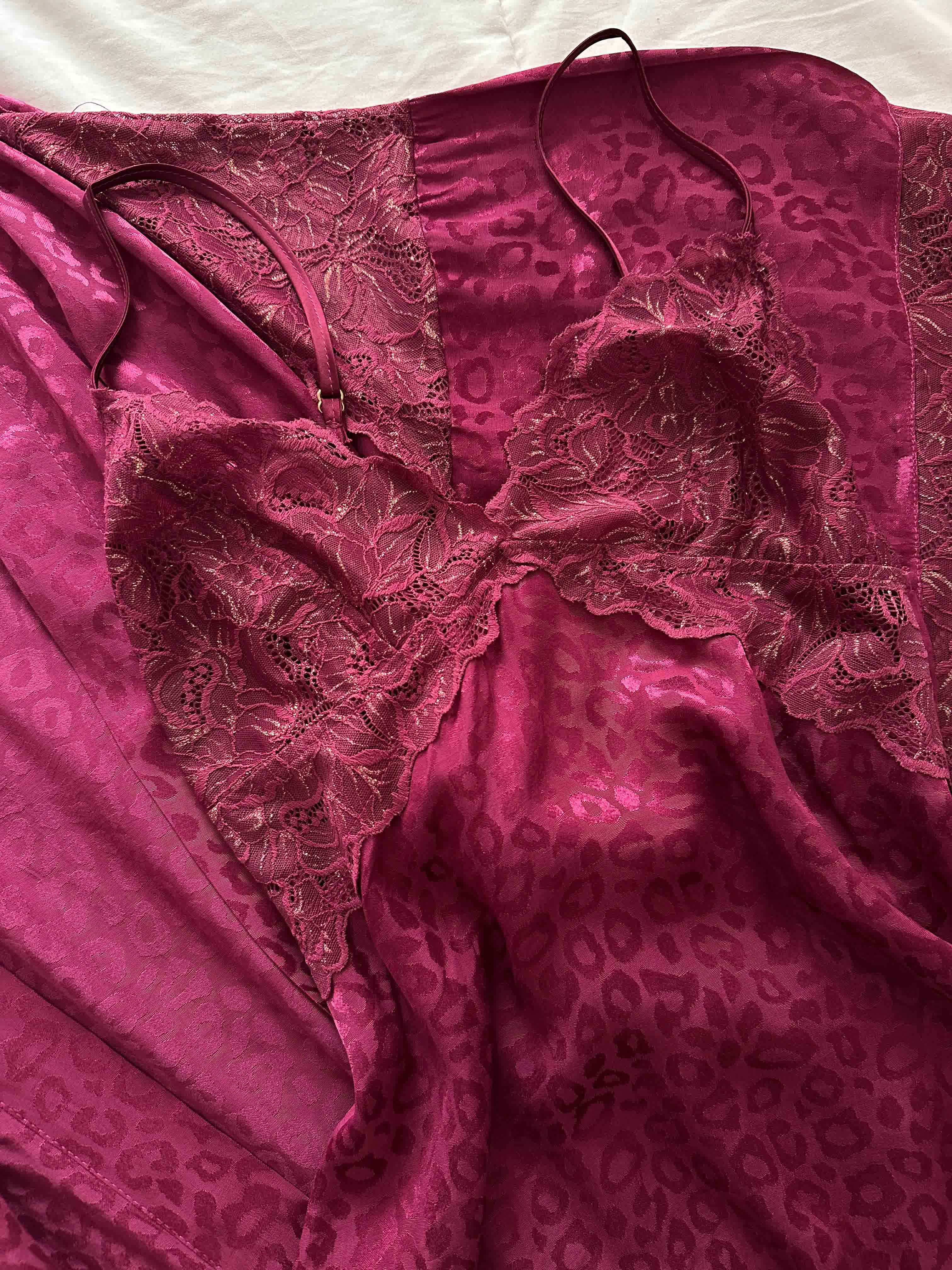 Deshabillé Bonjour violet 