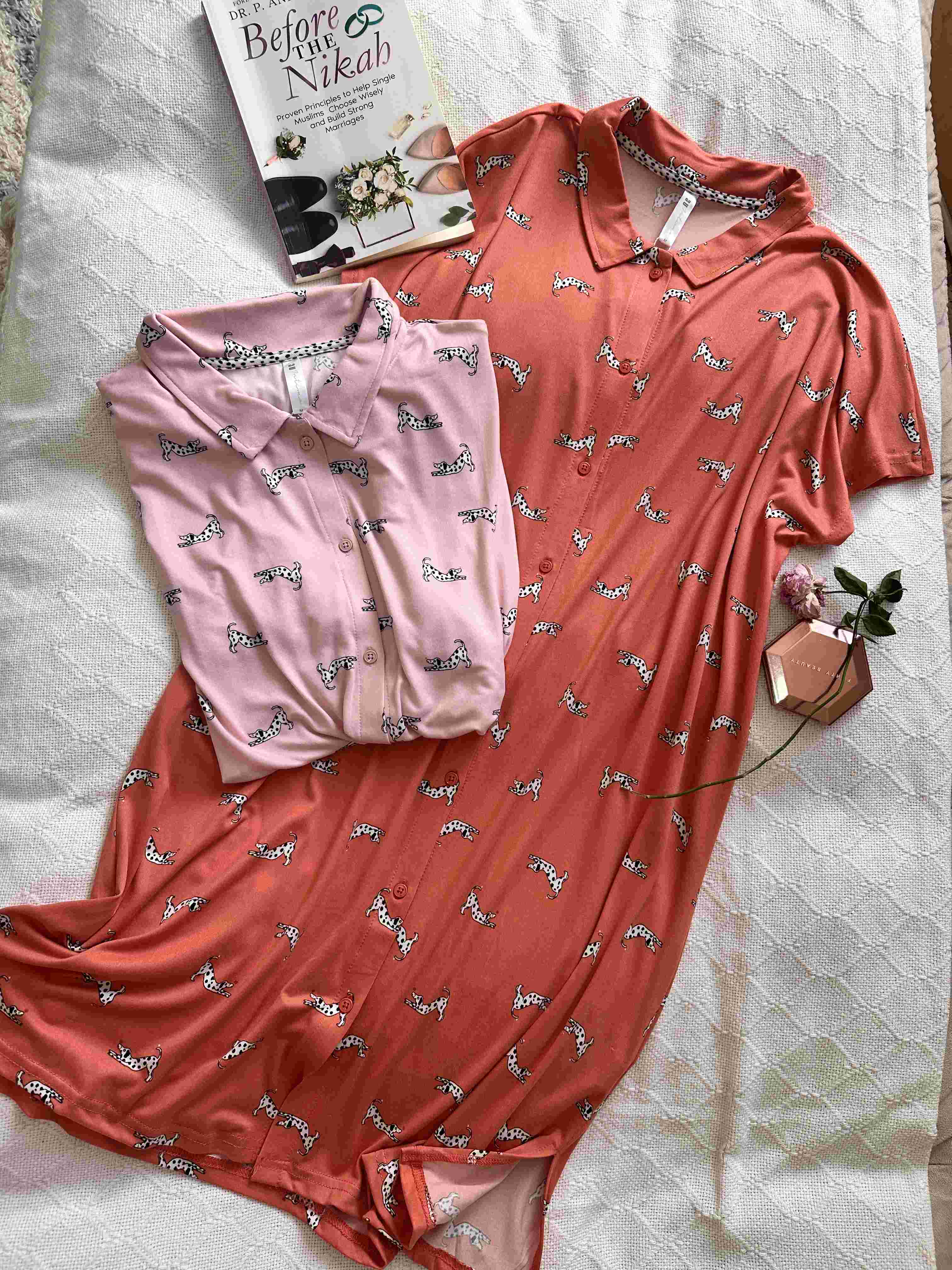 robe dogs boutonnée